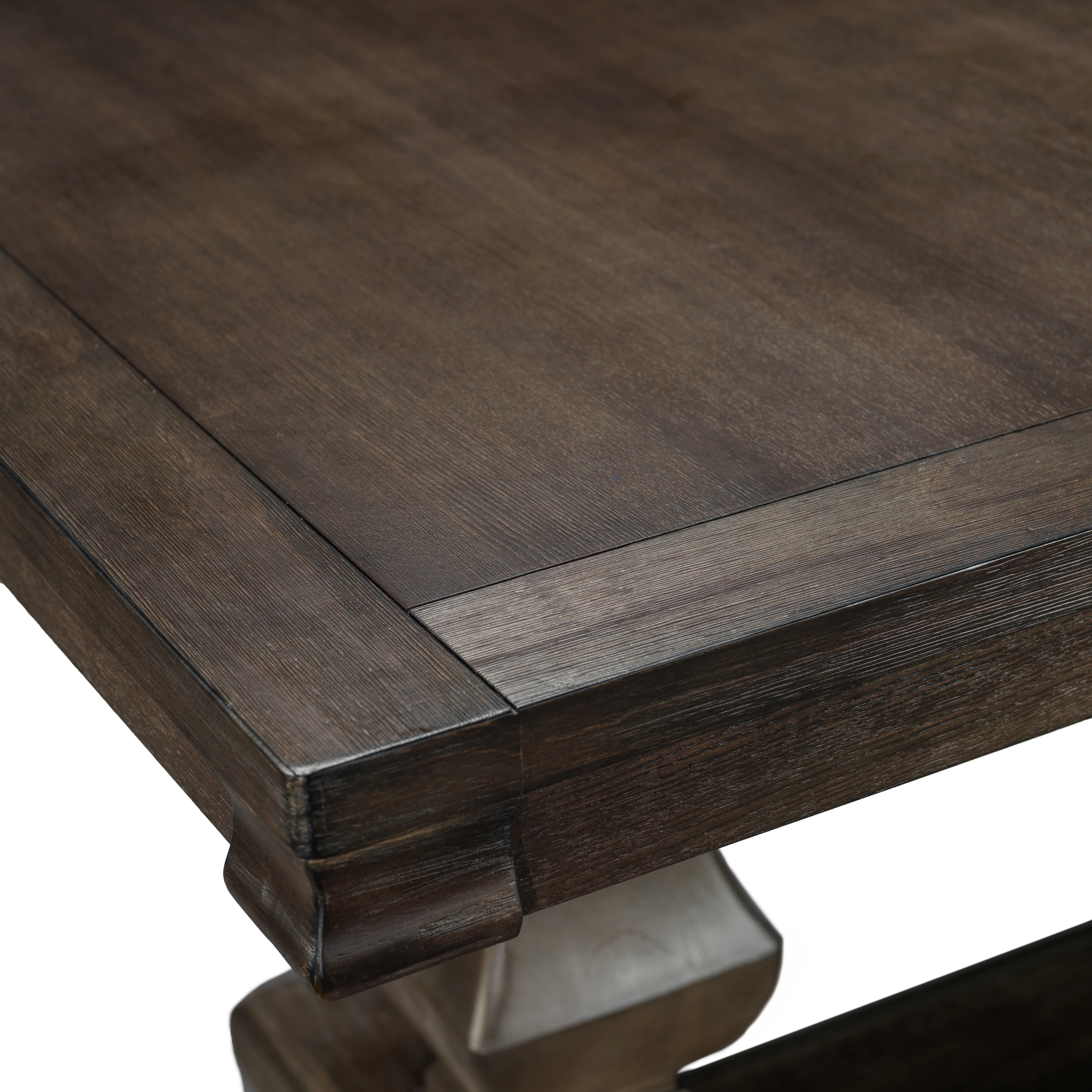 Cambridge Extendable Dining Table - Dark Brown - Image 2