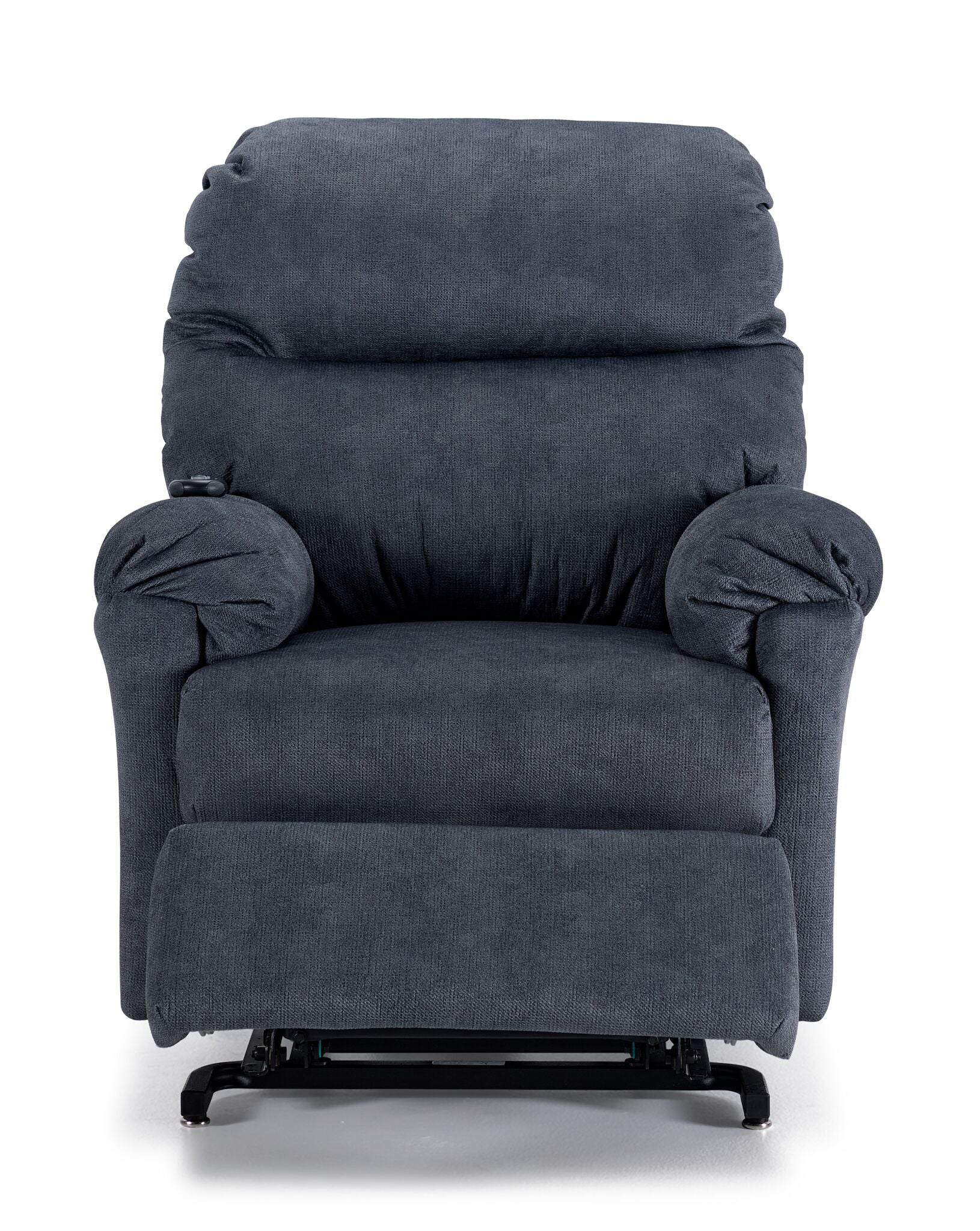 Cameron Power Lift Recliner - Slate Blue - Image 5