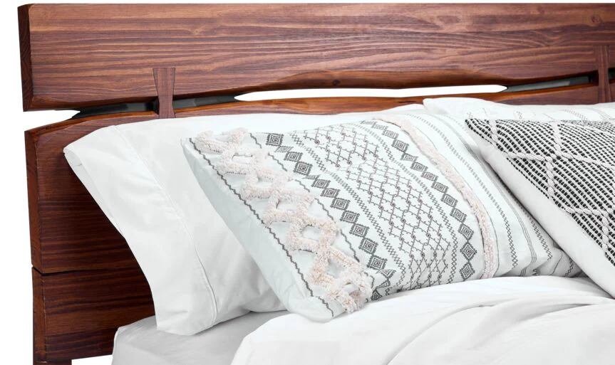 Camila 3-Piece Queen Bed - Rustic Brown - Image 3