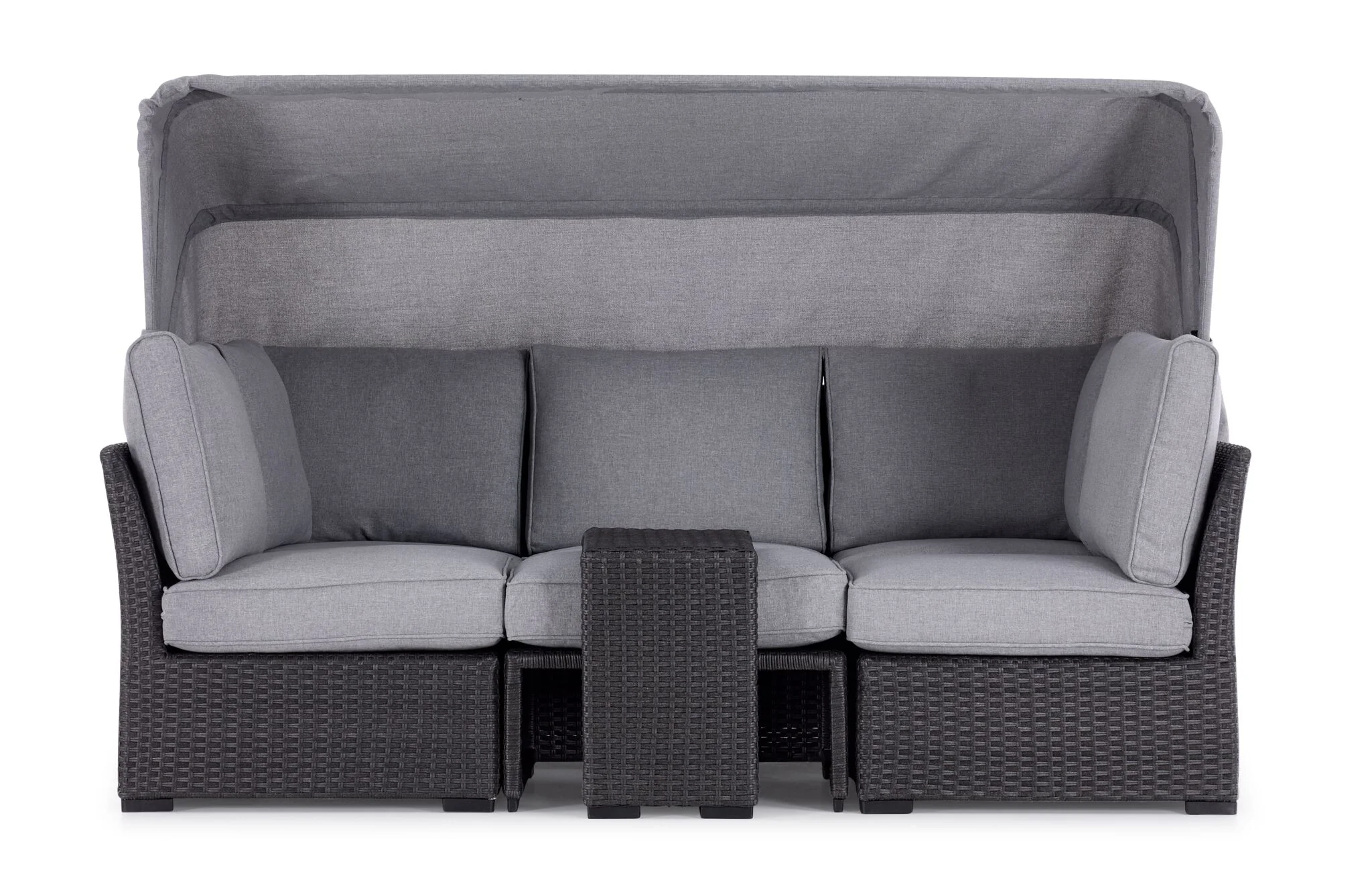 Caprie Outdoor Day Bed - Black, Grey - Image 5