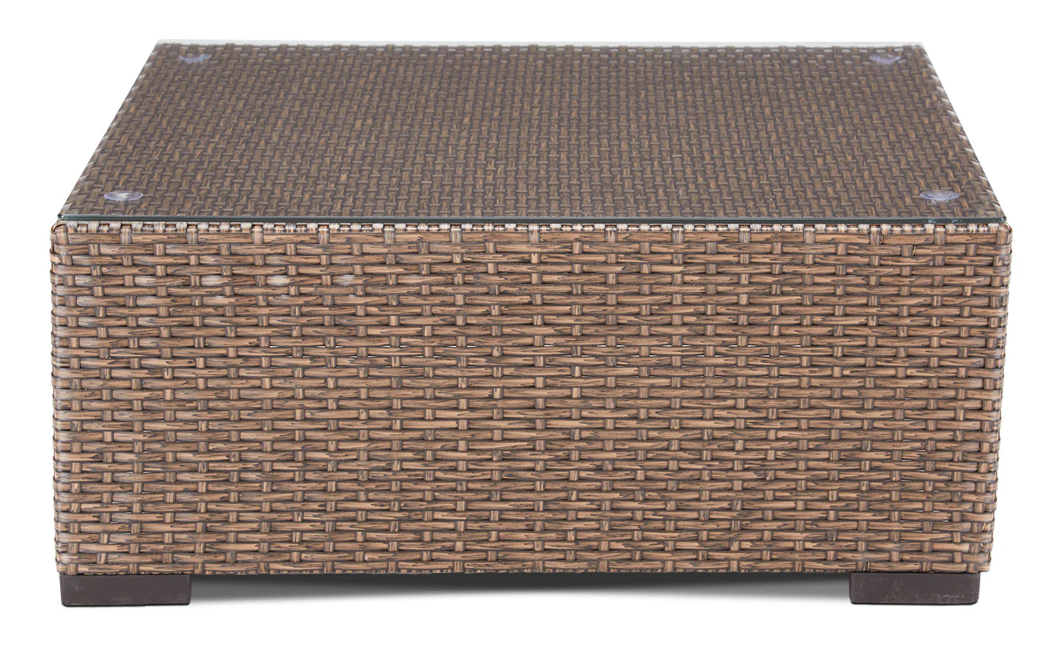 Caribe Outdoor Coffee Table - Light Brown - Image 3