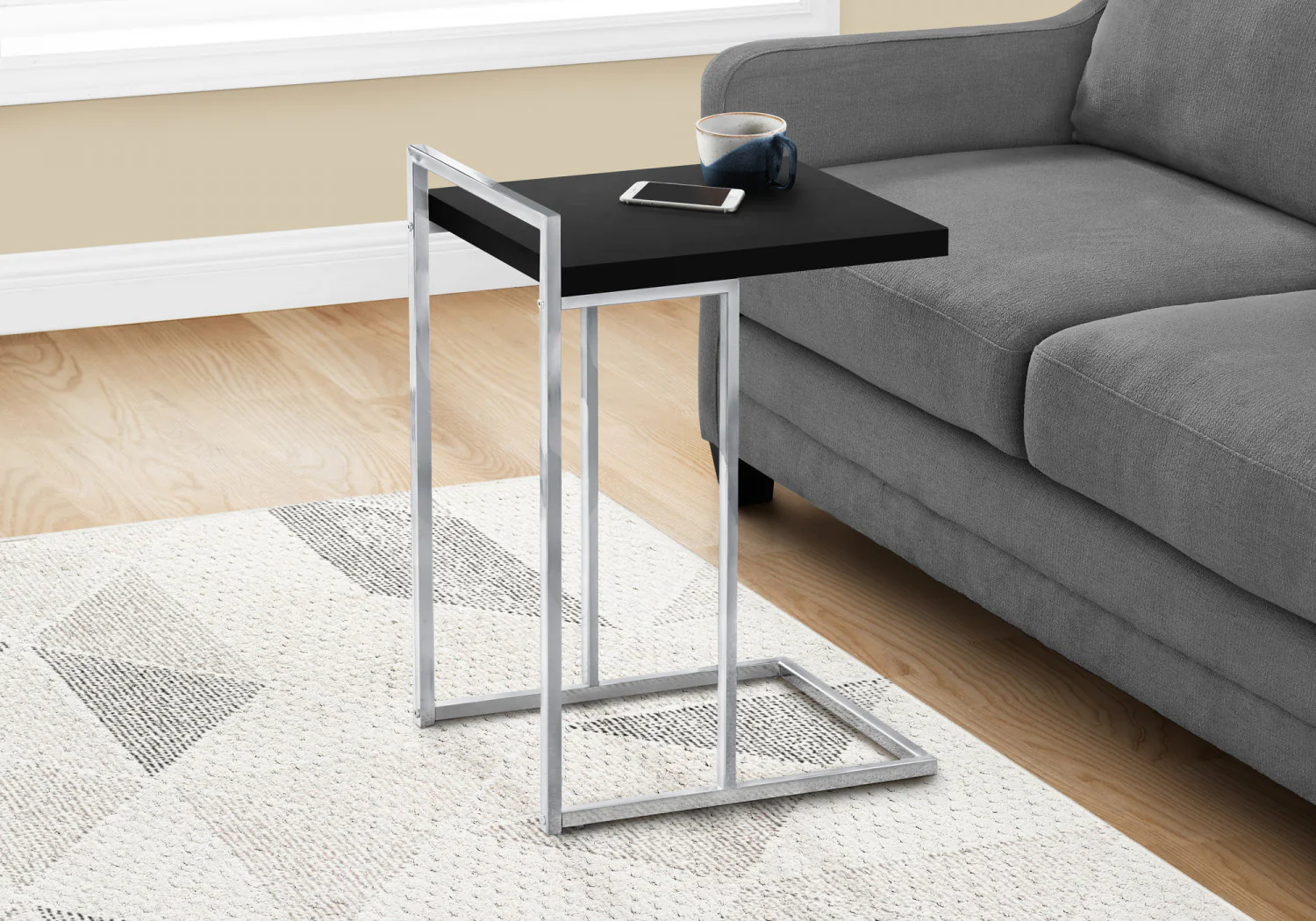 Cedar Side Table - Black - Image 2