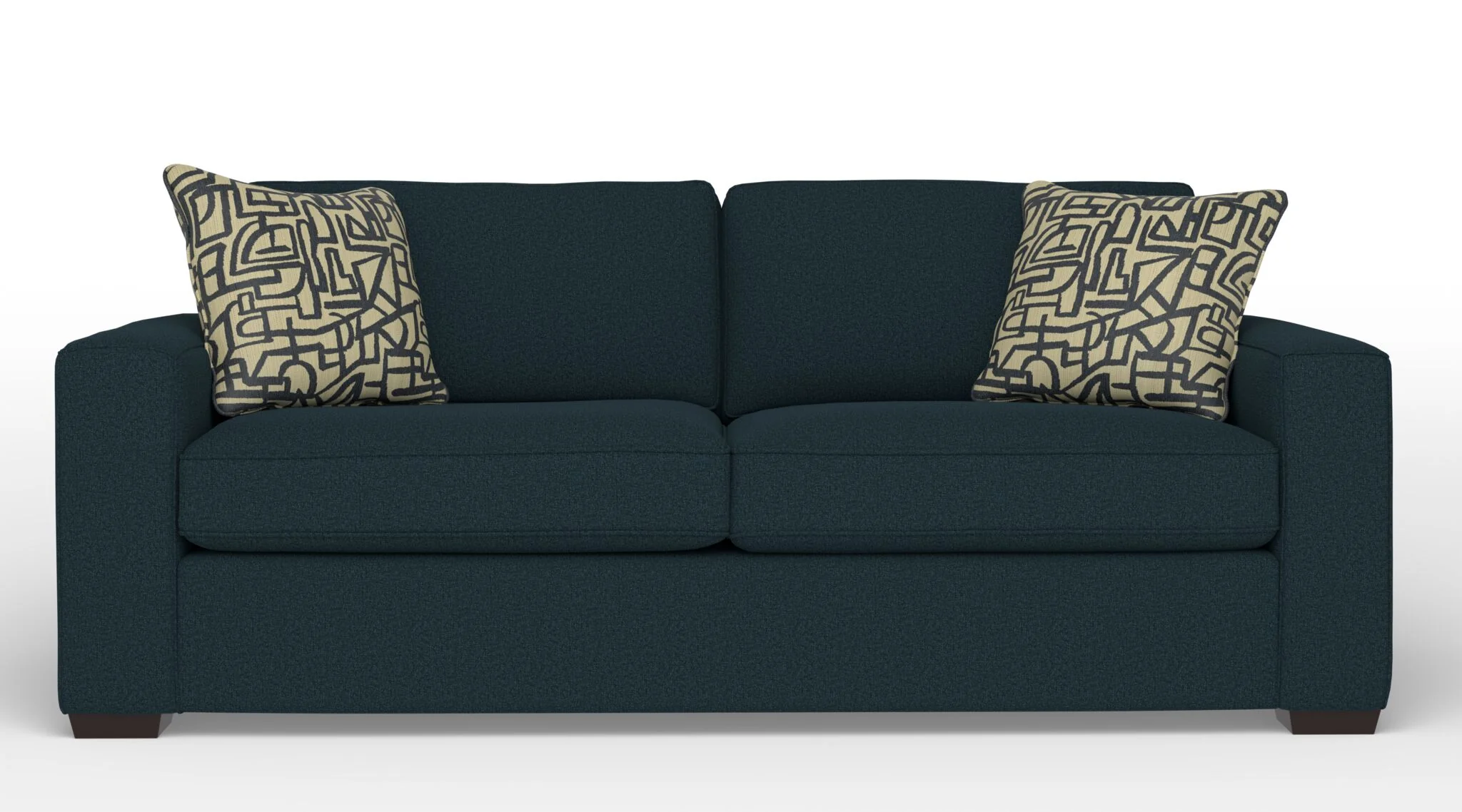 Celeste Queen Sofa Bed with Innerspring Mattress - Dexter Dark Blue - Image 2