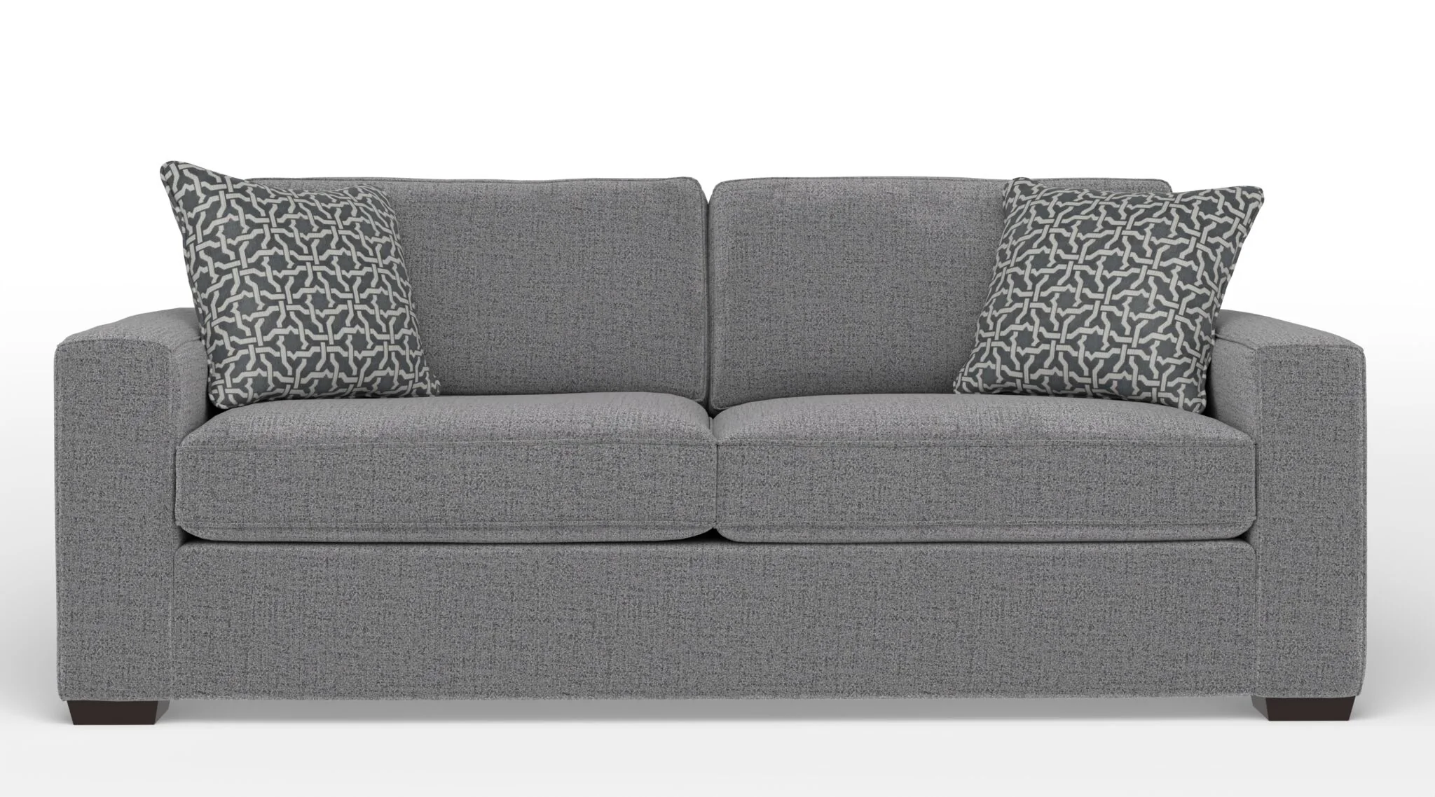 Celeste Queen Sofa Bed with Innerspring Mattress - Sutton Charcoal - Image 2