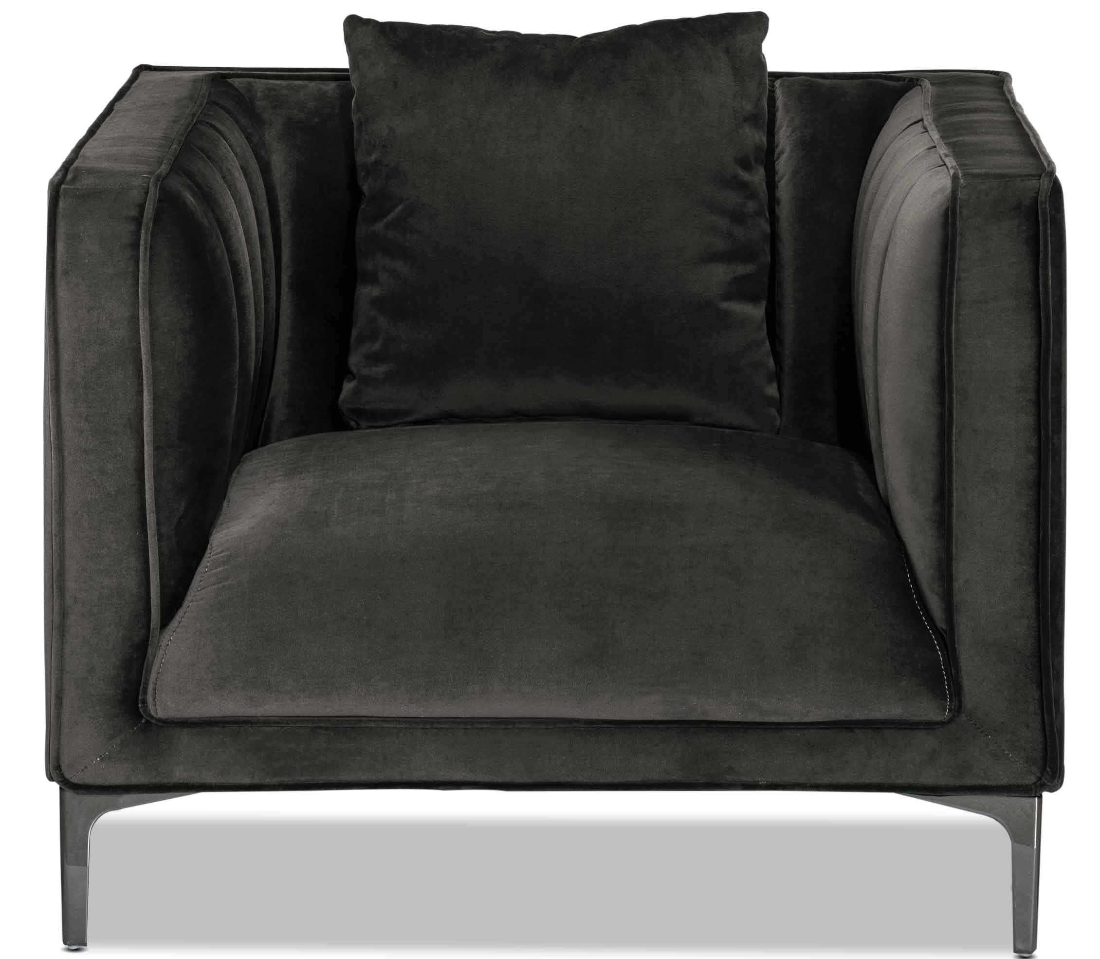 Celina Chair - Dark Grey - Image 3