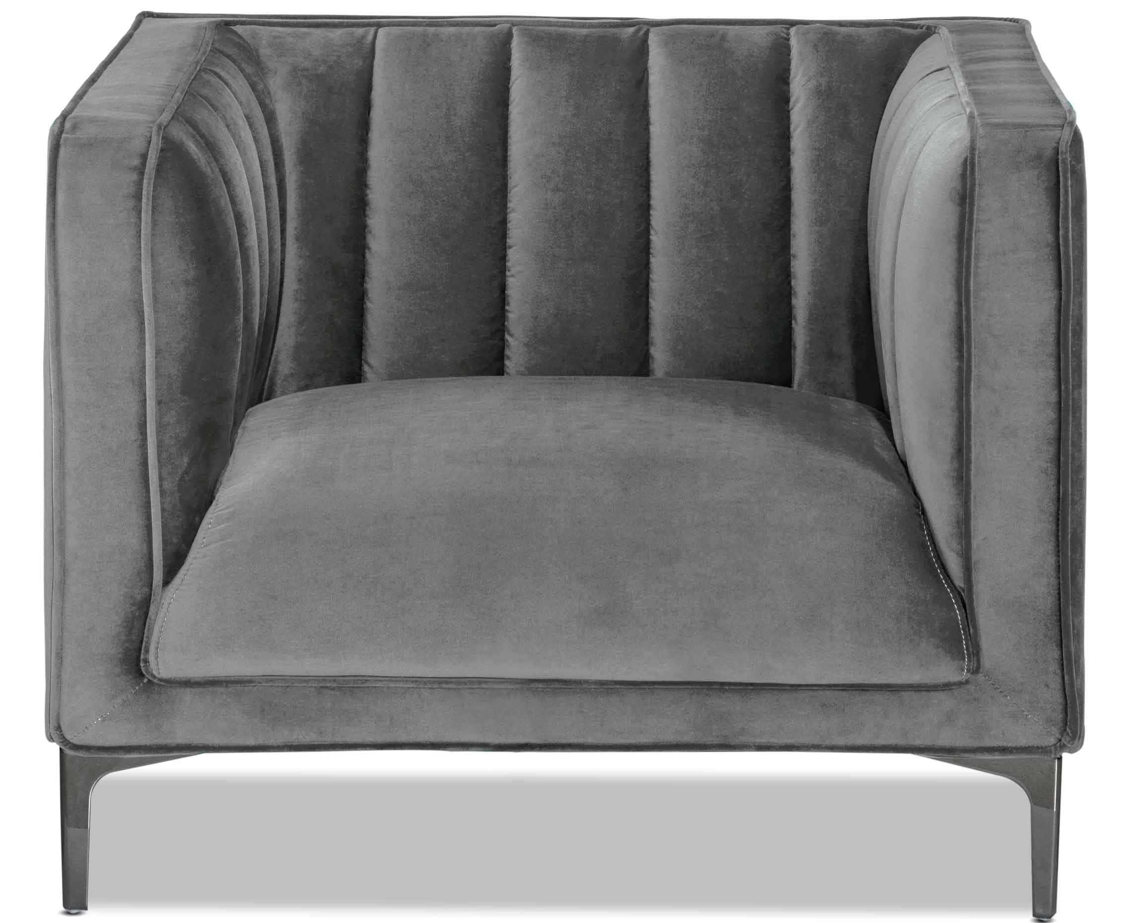 Celina Chair - Light Grey - Image 4