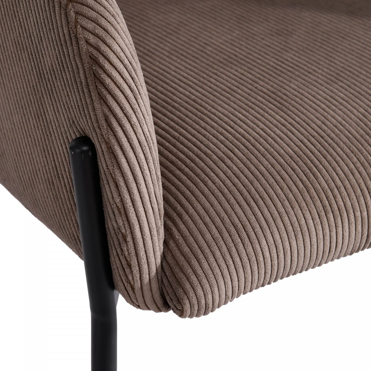 Celon Dining Chair - Corduroy Brown - Image 7