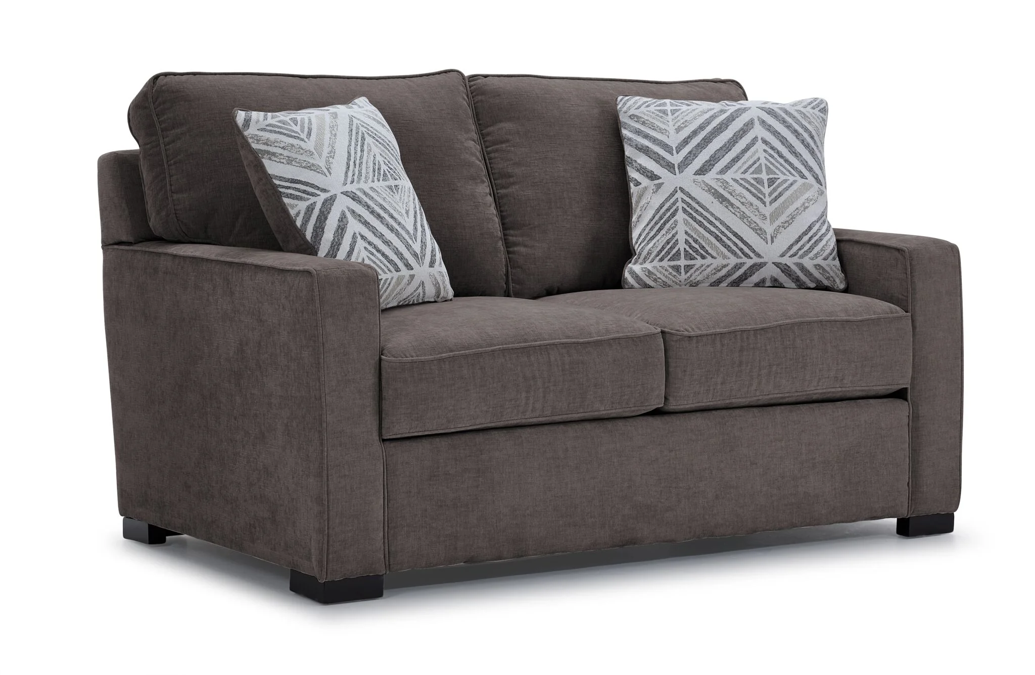 Charlotte Sofa and Loveseat Set - Pewter - Image 3
