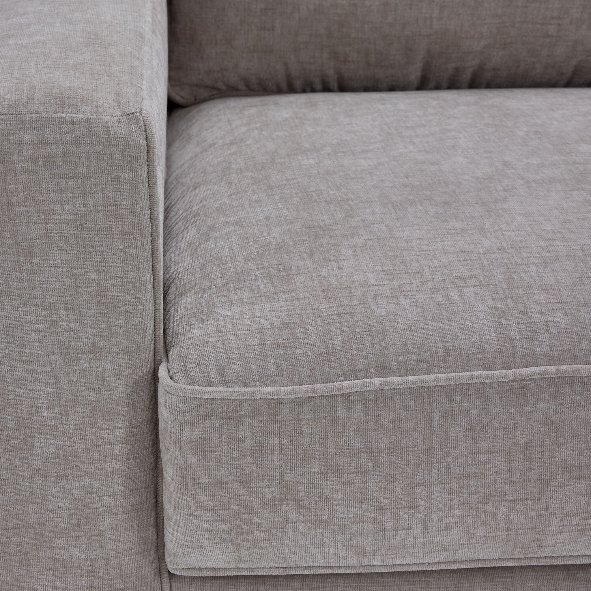 Charlotte Sofa and Loveseat Set - Sand - Image 4