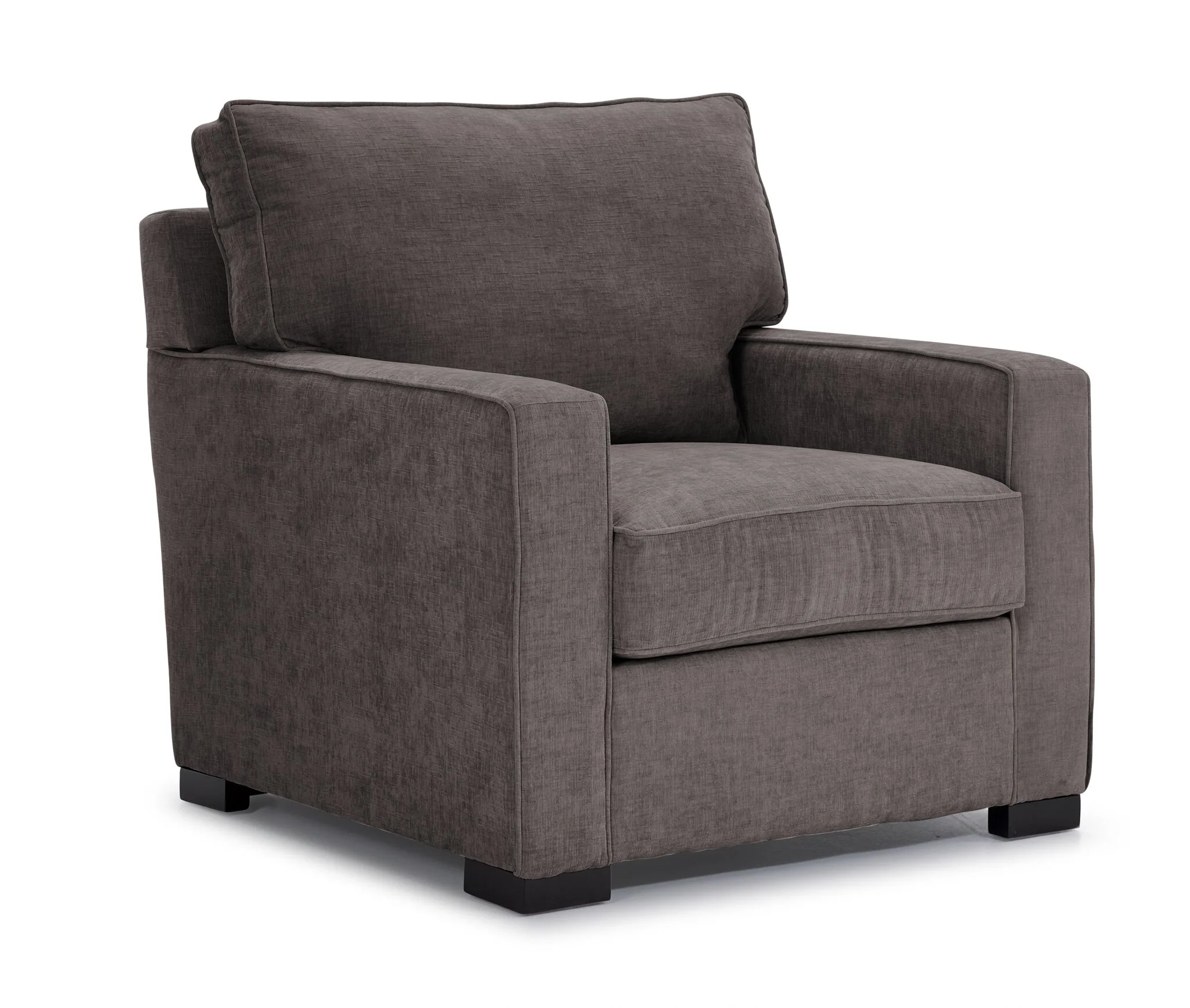 Charlotte Sofa, Loveseat and Chair Set - Pewter - Image 4