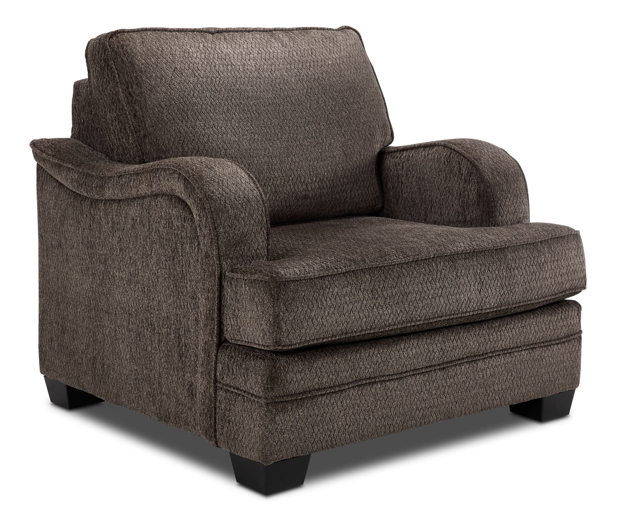 Charmaine Sofa, Loveseat and Chair Set - Brown - Image 4