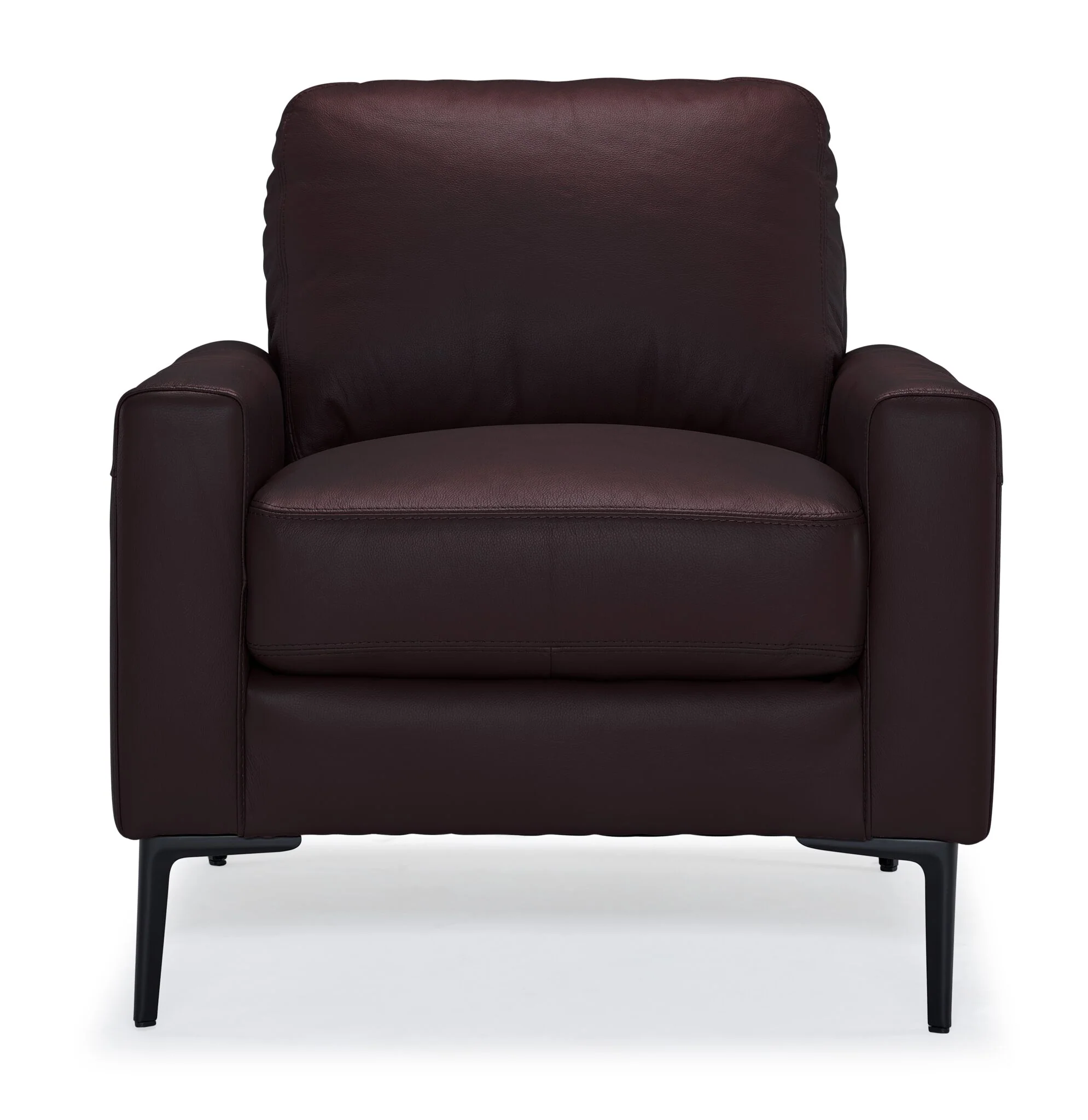 Chito Leather Chair - Mocha - Image 2