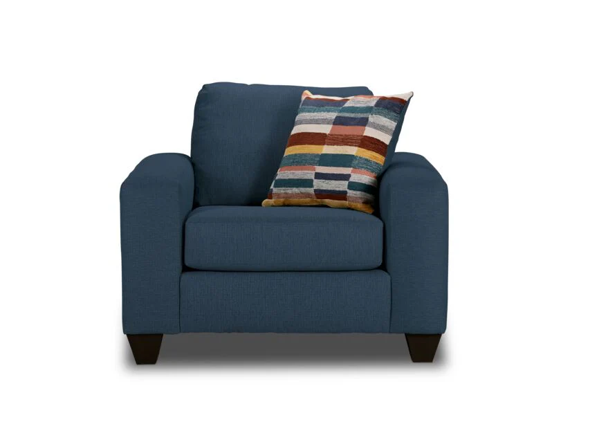 Cindy Chair-Blue - Image 2