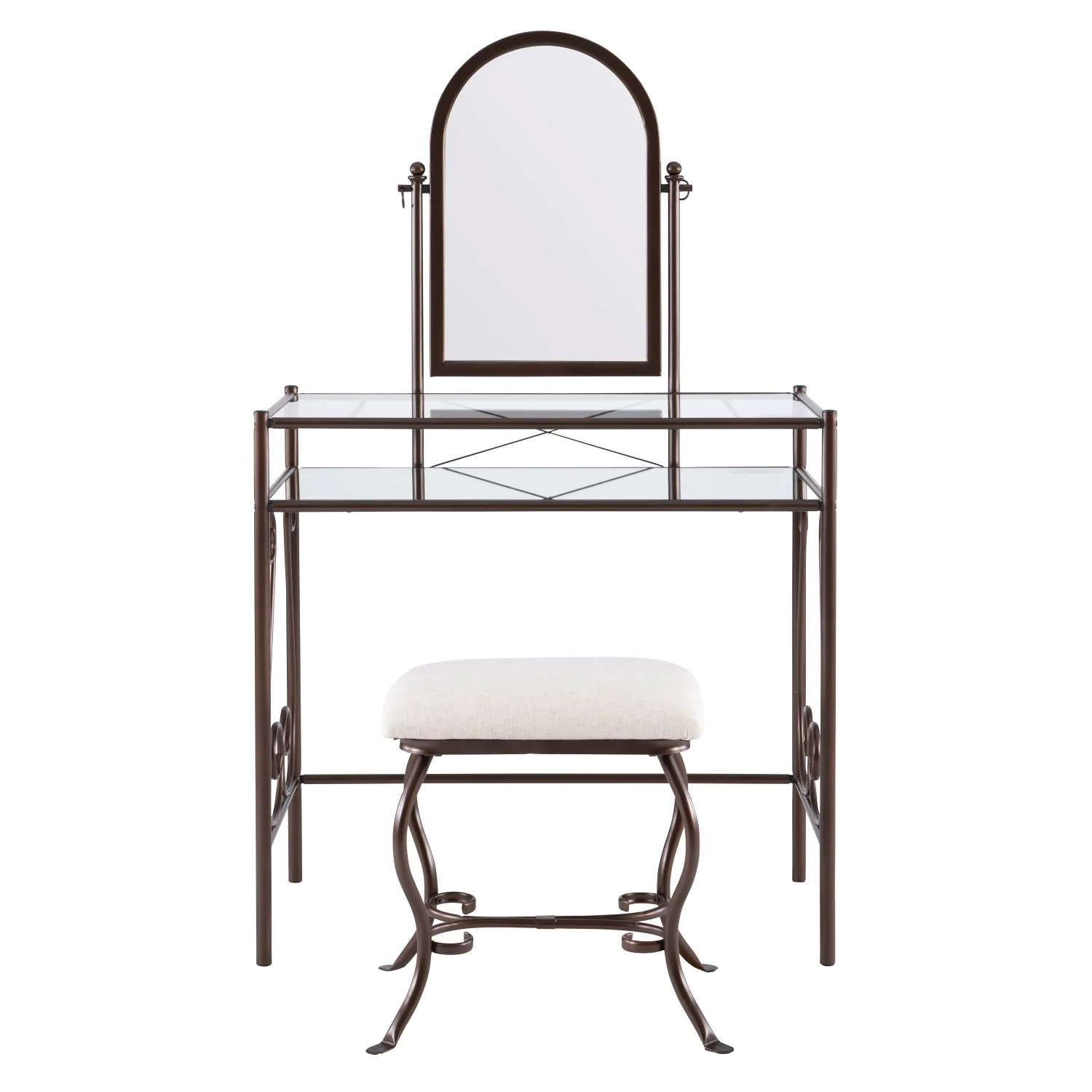 Clarisse 3-Piece Vanity Set - Bronze - Image 3