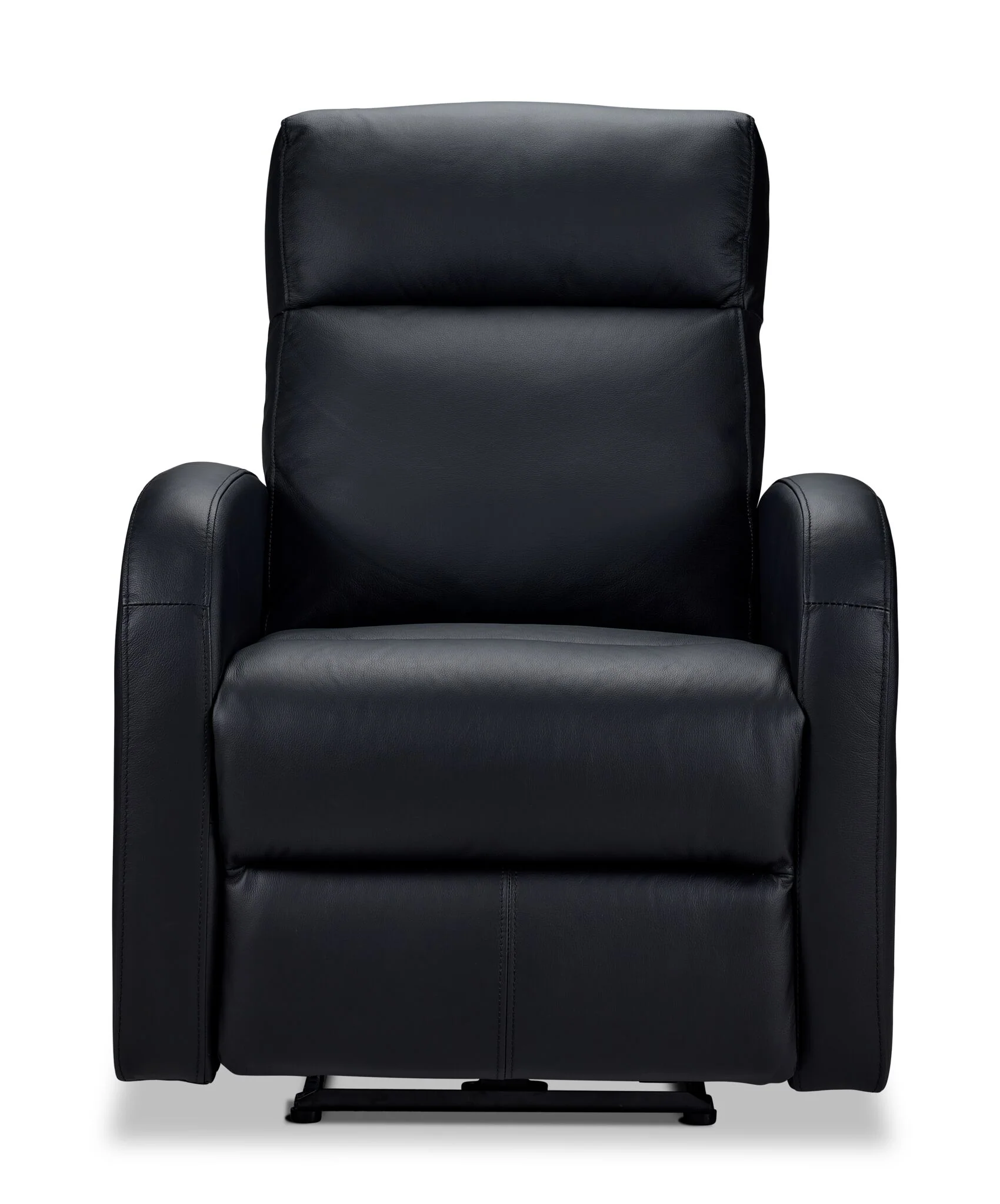 Cole Leather Power Recliner - Black - Image 2