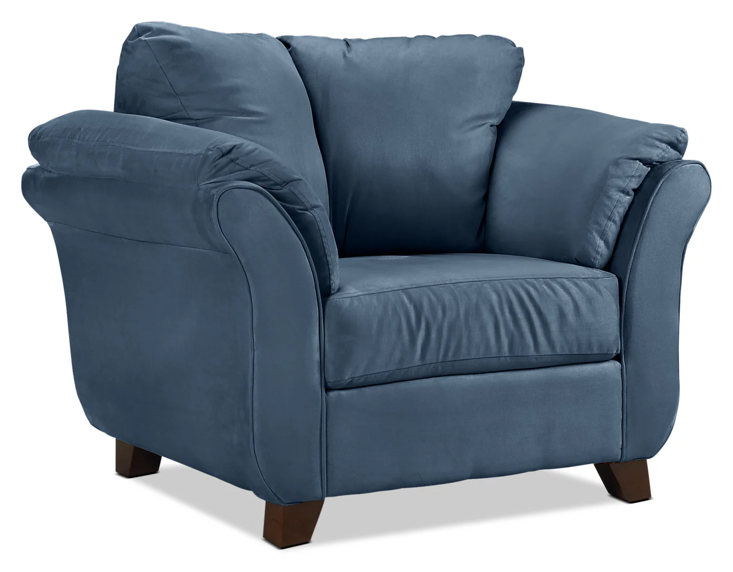 Collier Sofa, Loveseat and Chair Set - Cobalt Blue - Image 4