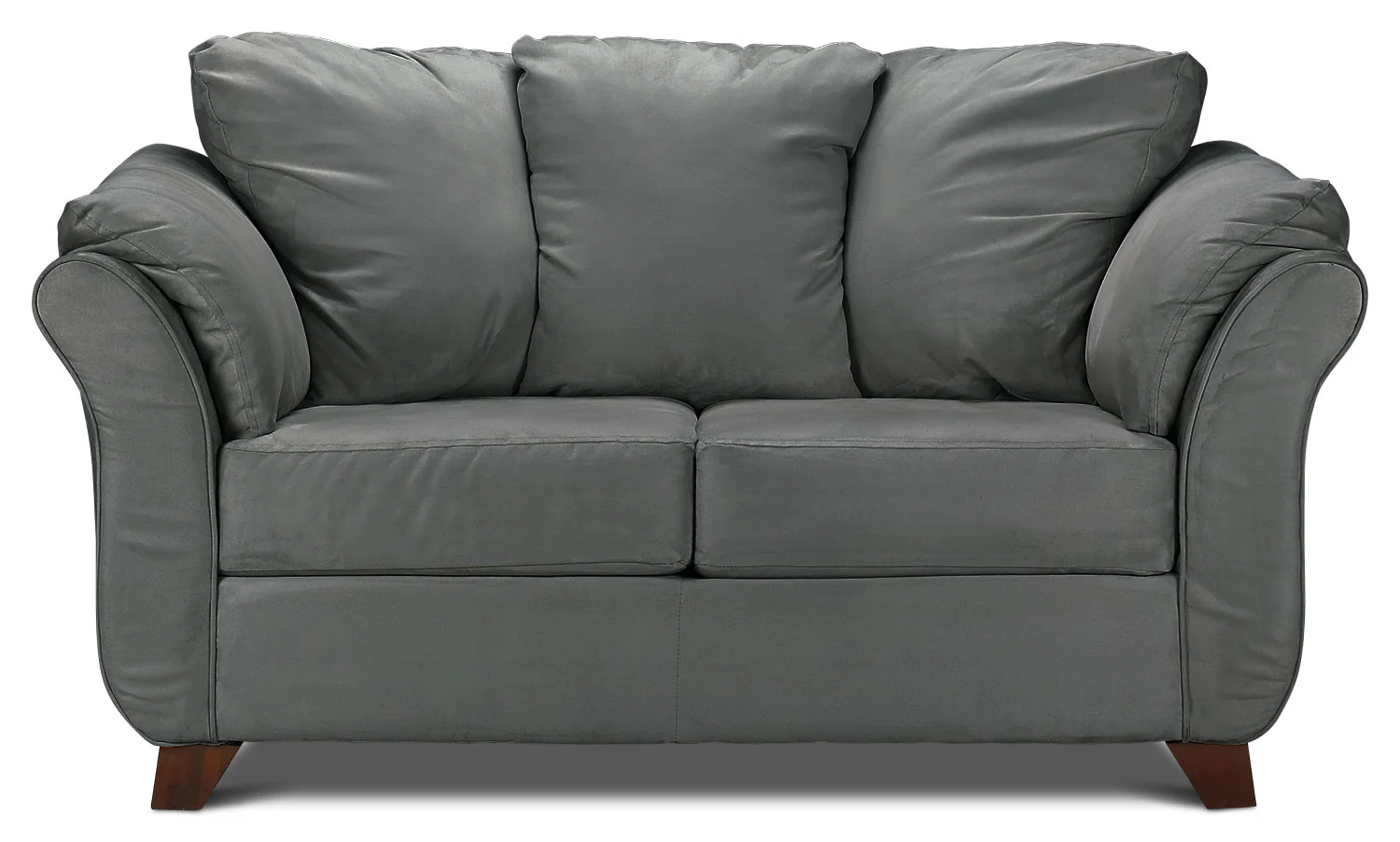 Collier Sofa, Loveseat and Chair Set - Dark Grey - Image 3