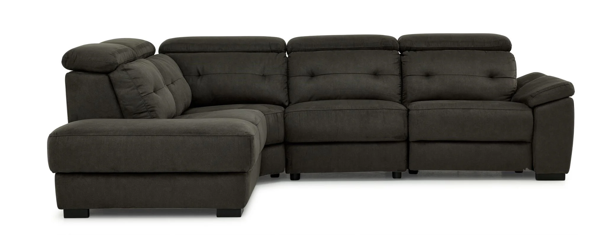 Colorado 4-Piece Power Reclining Sectional with Left-Facing Chaise - Graphite - Image 2