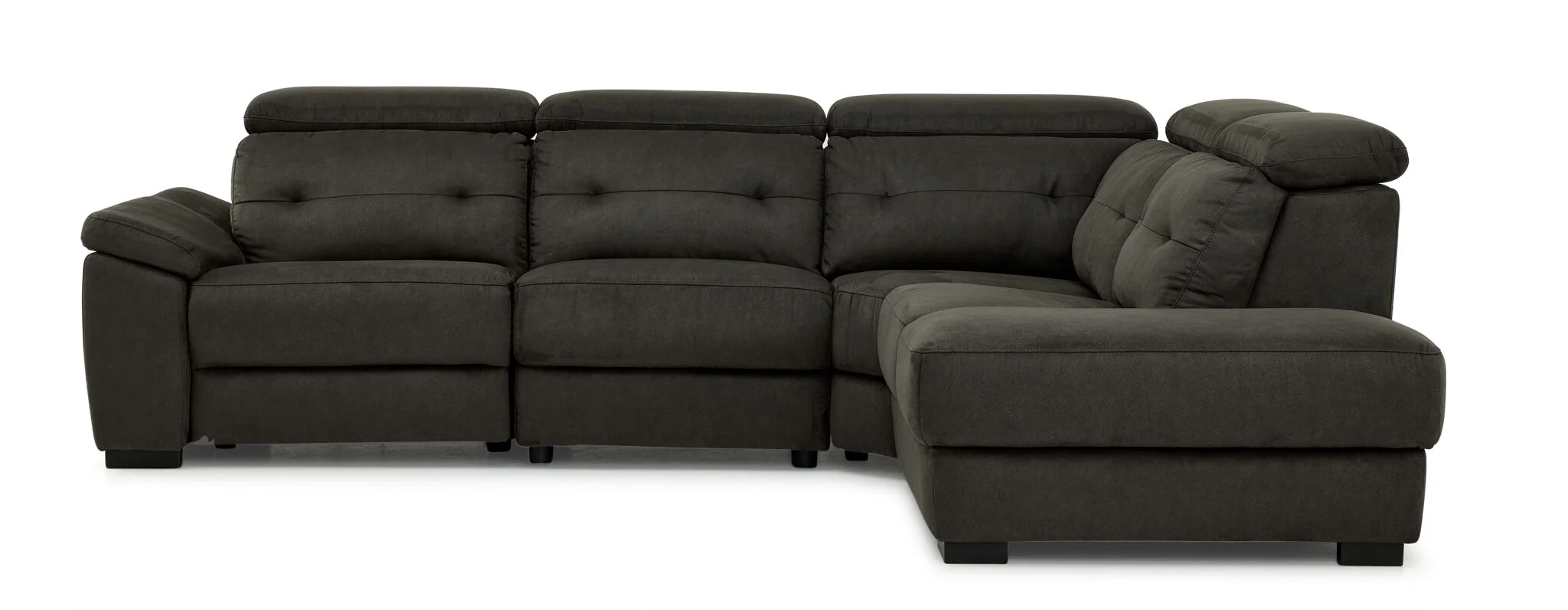 Colorado 4-Piece Power Reclining Sectional with Right-Facing Chaise - Graphite - Image 2