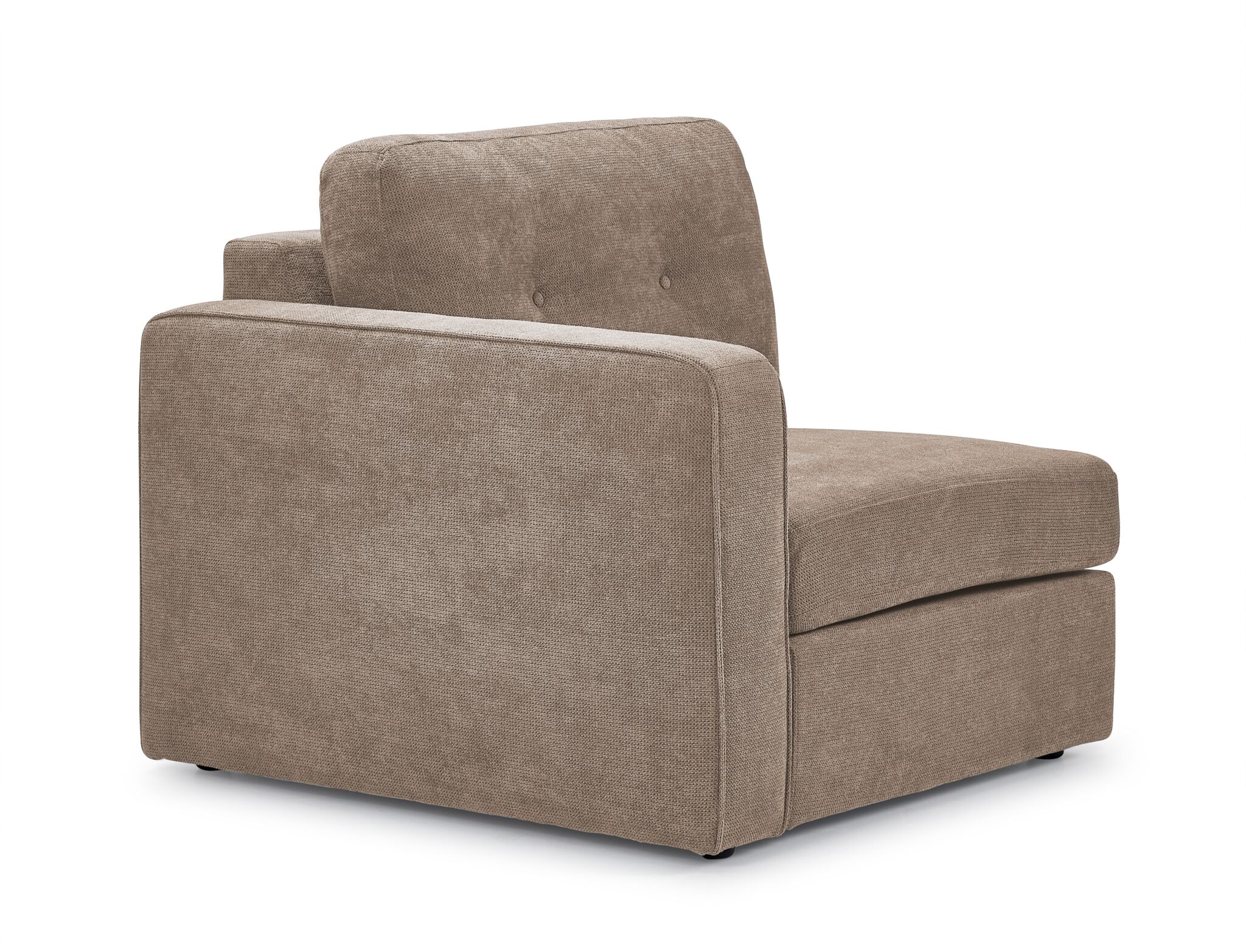 Feeling Connected - Connex 3-Piece Modular Chair with Storage Console - Beige - Image 4