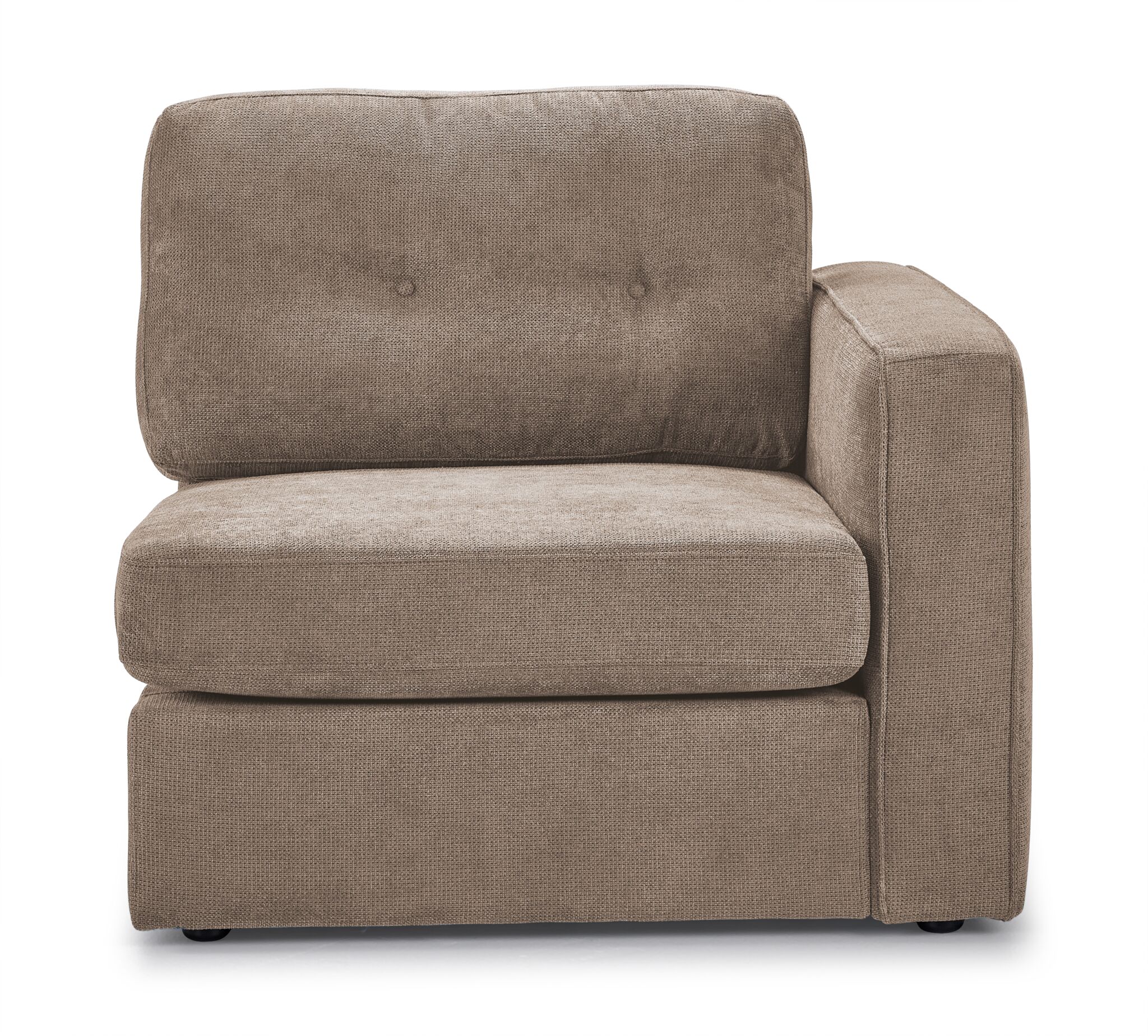 Feeling Connected - Connex 3-Piece Modular Chair with Storage Console - Beige - Image 6