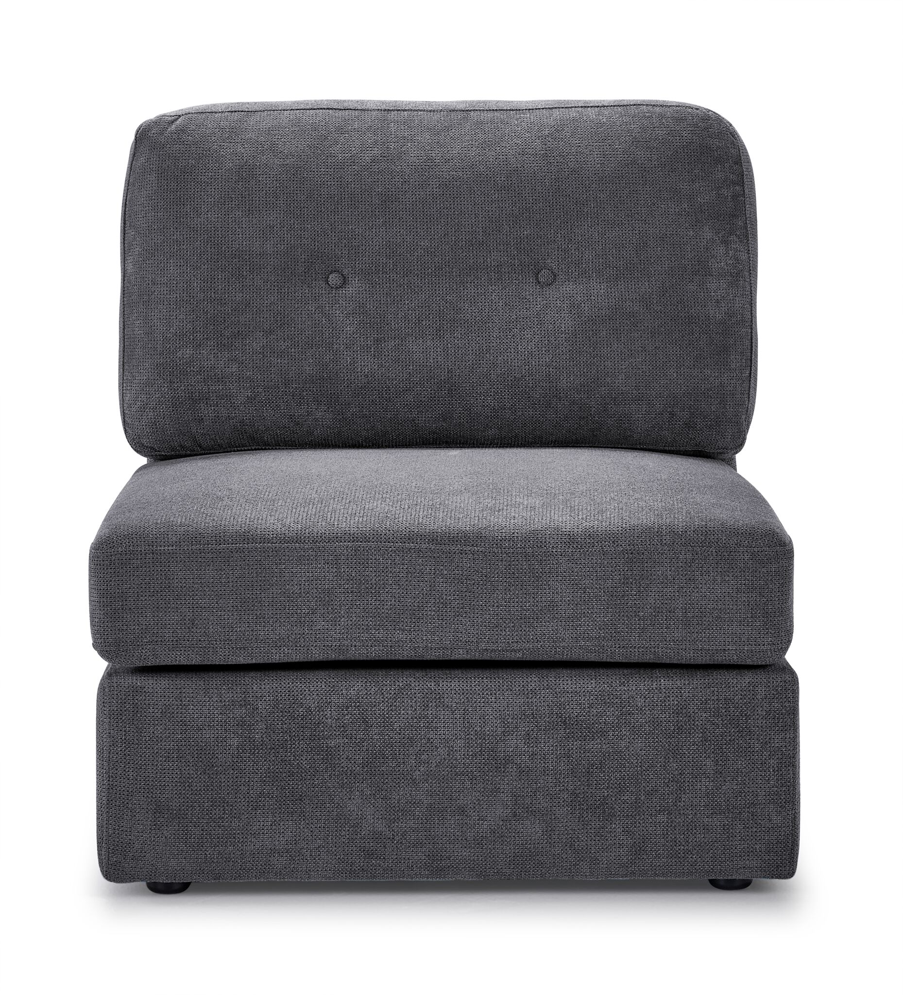 Feeling Connected - Connex 3-Piece Modular Chaise - Light Grey - Image 8