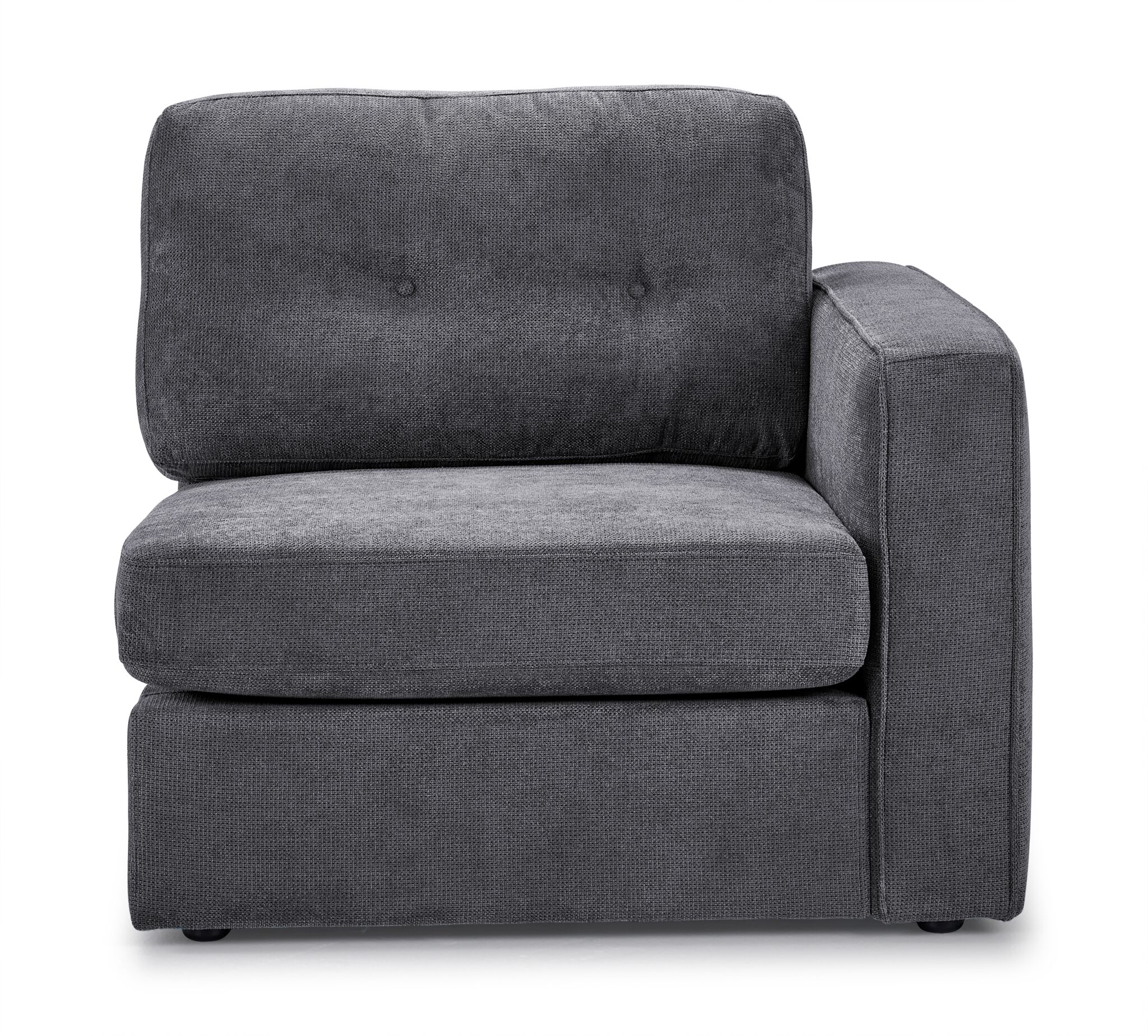 Feeling Connected - Connex 5-Piece Modular Sectional - Light Grey - Image 4