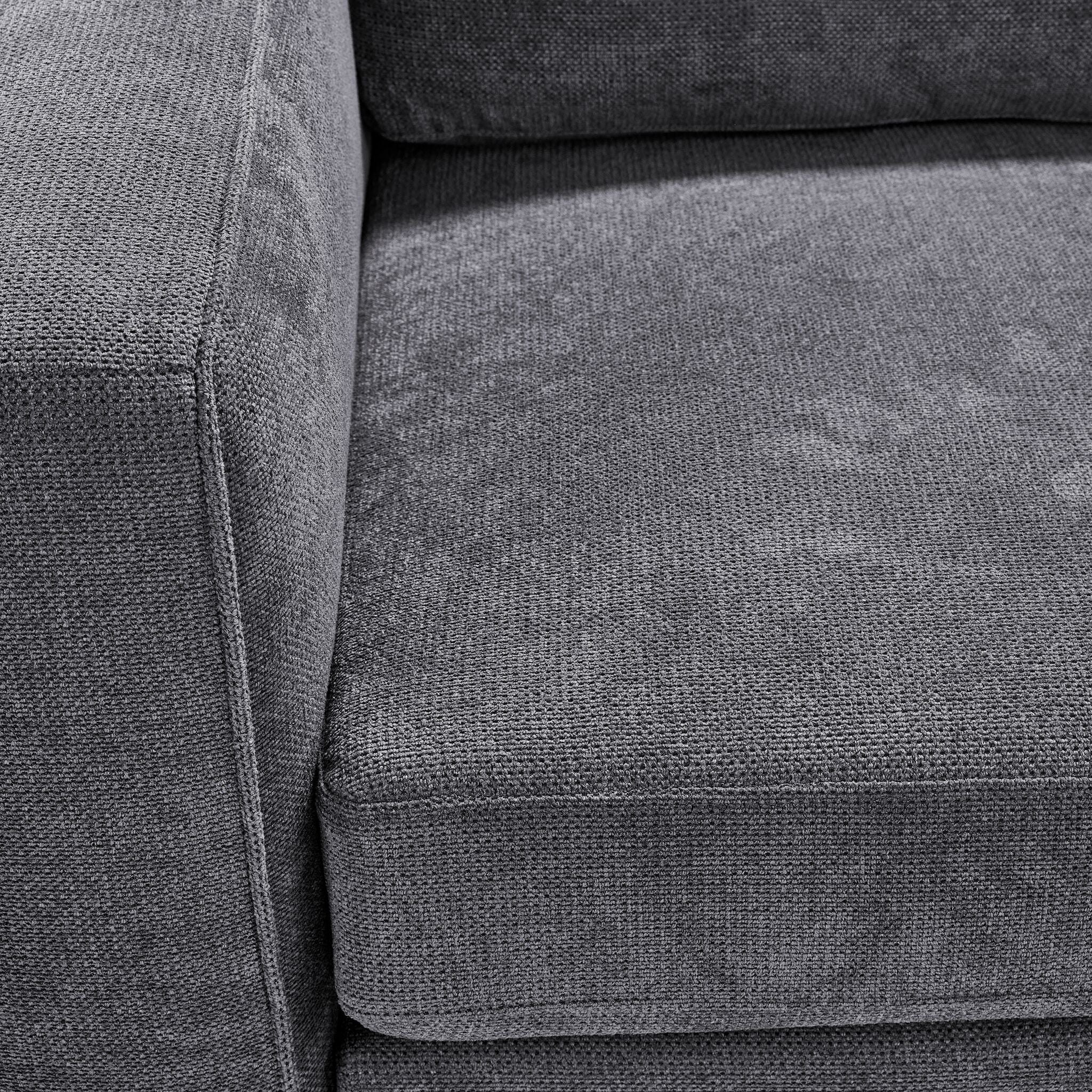 Feeling Connected - Connex 5-Piece Modular Sectional - Light Grey - Image 9
