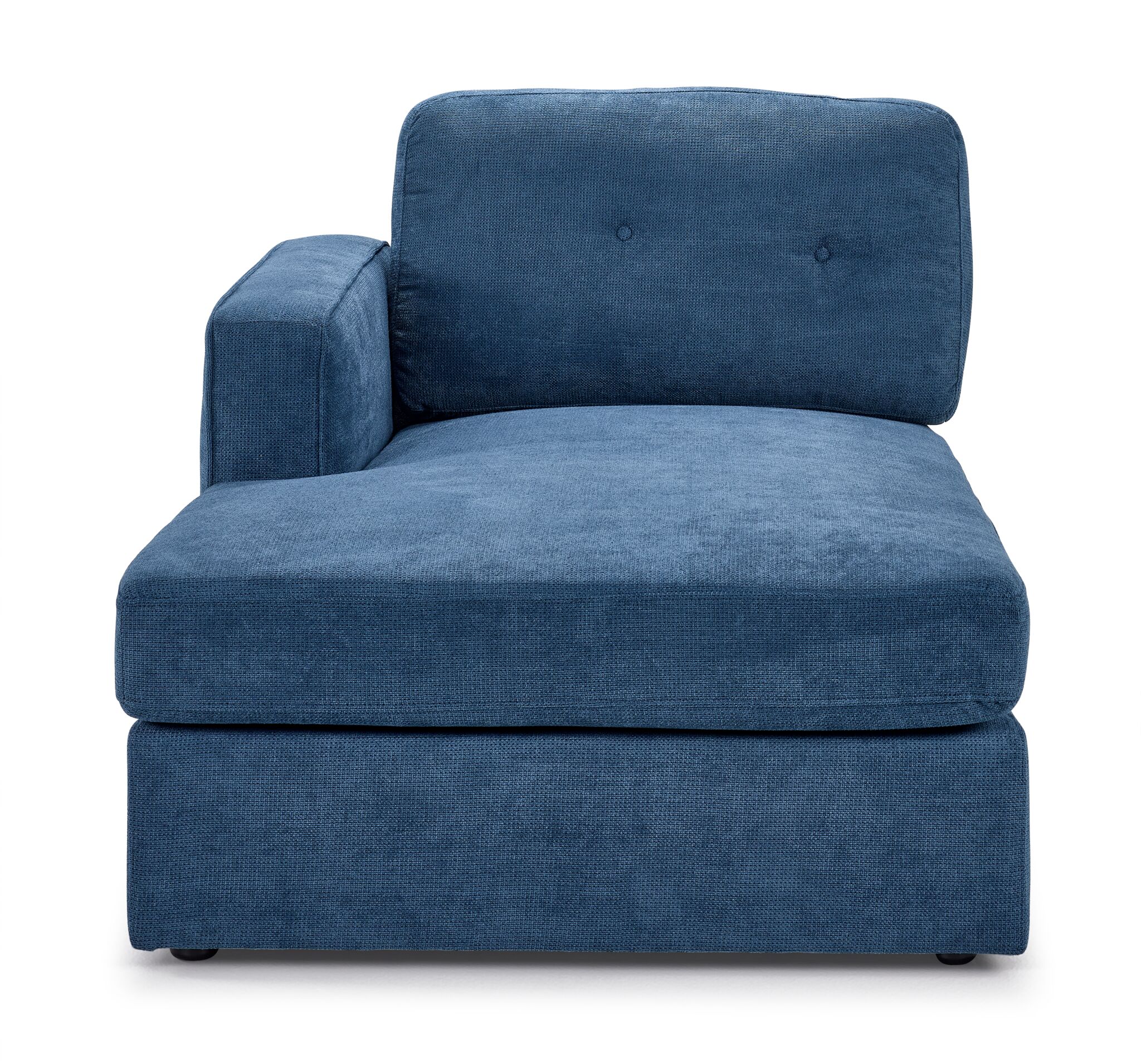 Feeling Connected - Connex 5-Piece Modular Sectional with Consoles - Blue - Image 6