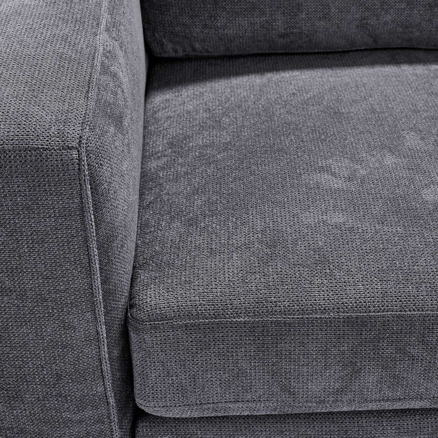 Feeling Connected - Connex 5-Piece Modular Sectional with Consoles - Light Grey - Image 19