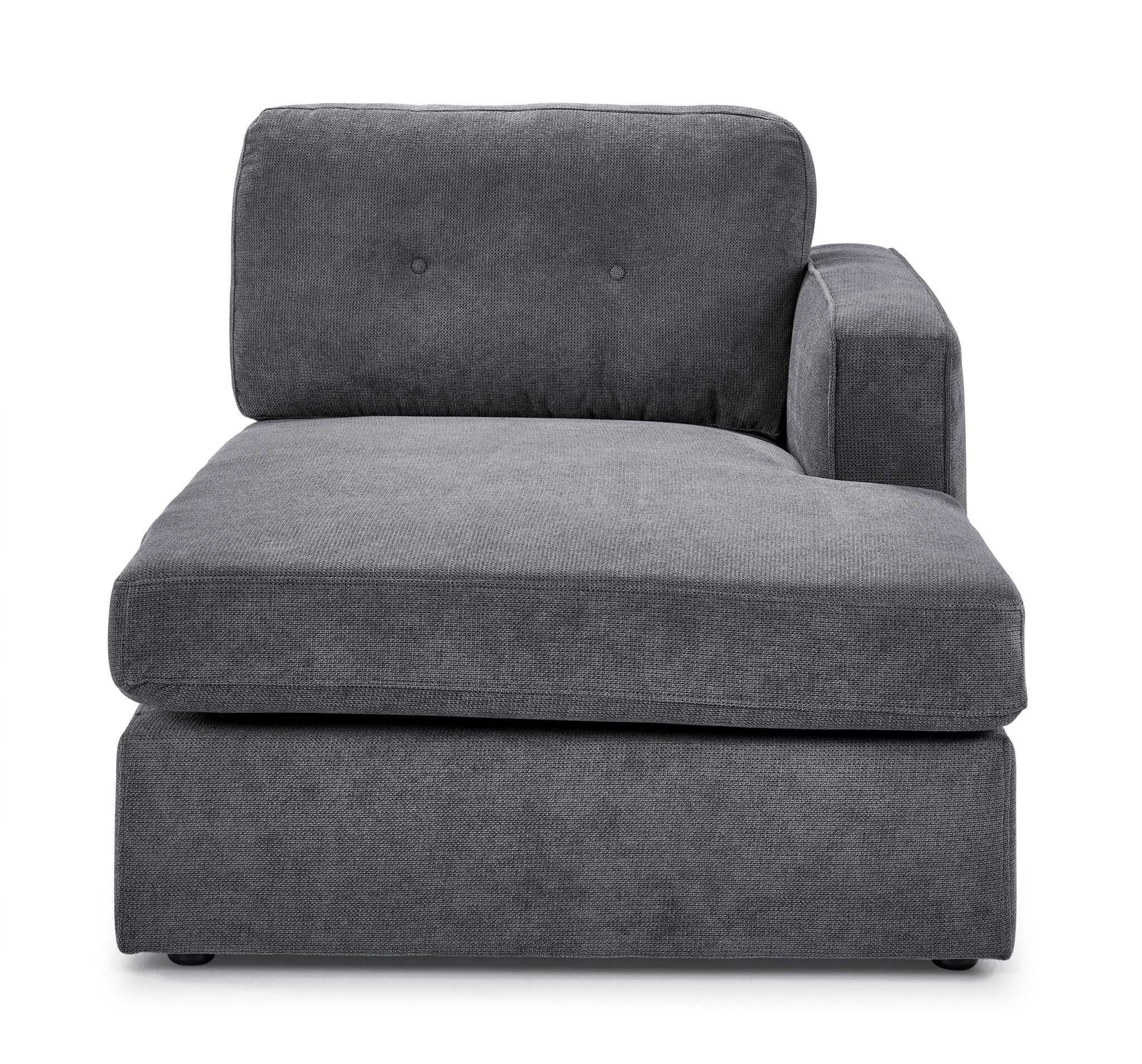 Feeling Connected - Connex 5-Piece Modular Sectional with Consoles - Light Grey - Image 4