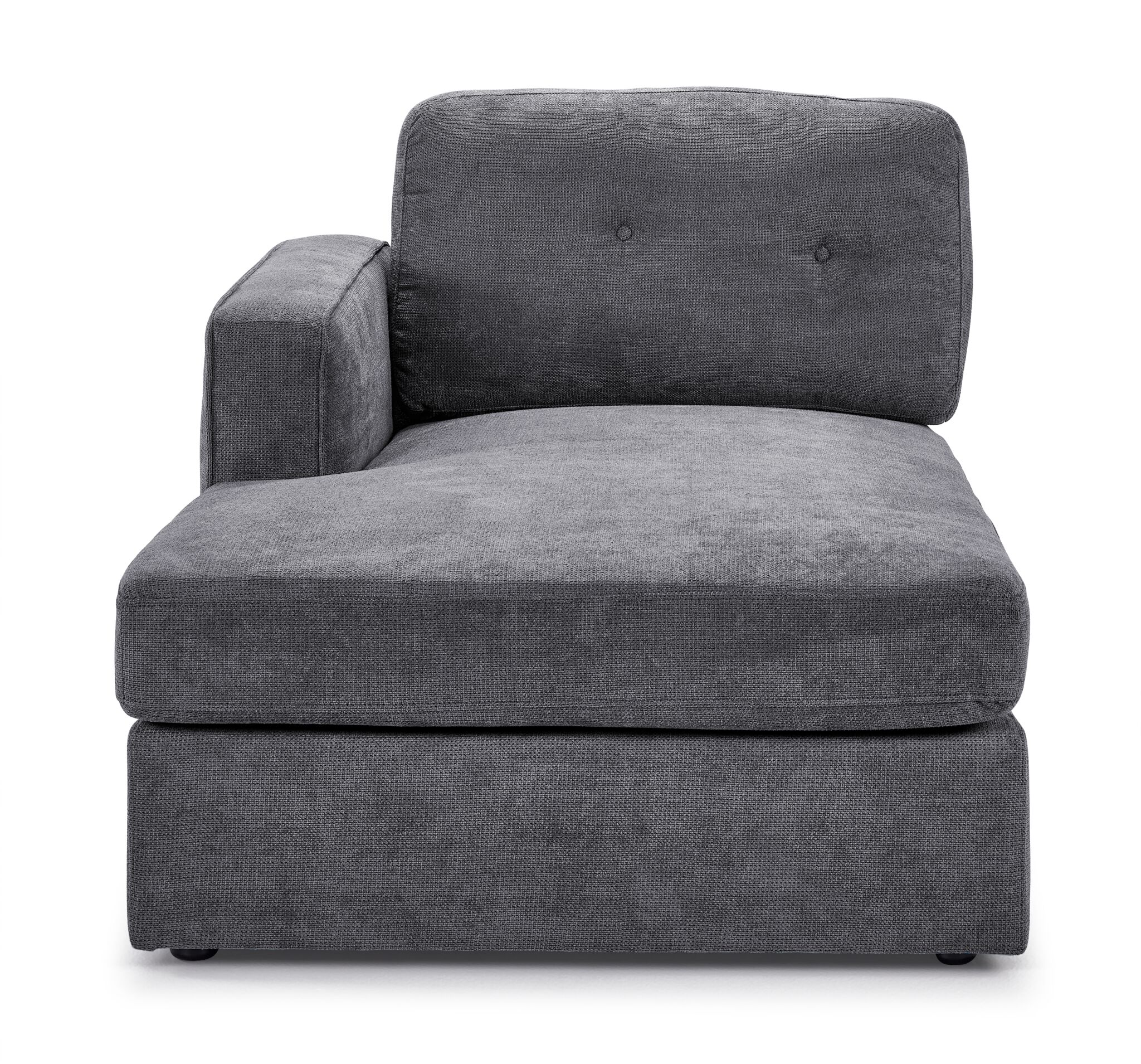Feeling Connected - Connex 5-Piece Modular Sectional with Consoles - Light Grey - Image 6