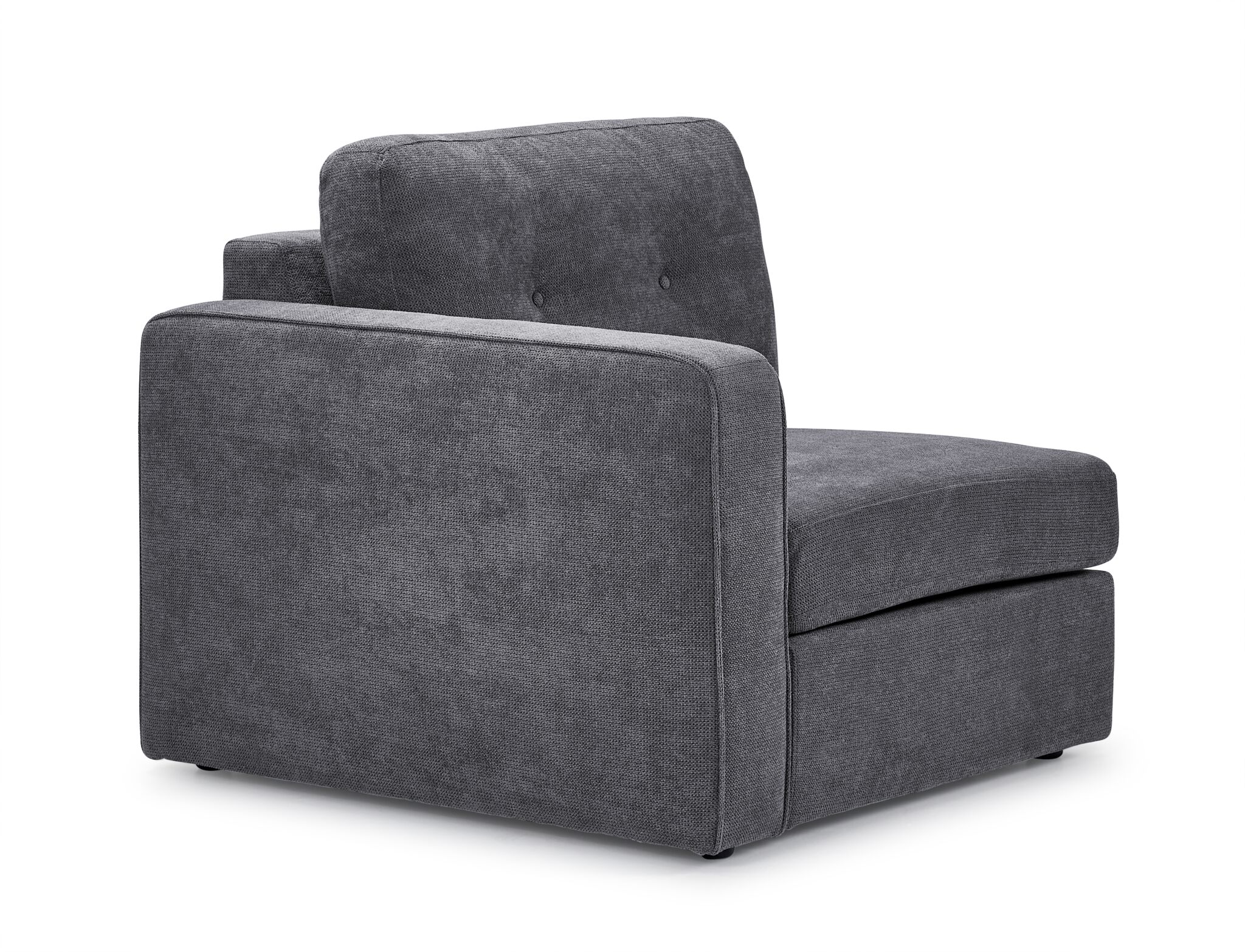 Feeling Connected - Connex 6-Piece Modular Sectional with Storage Console - Light Grey - Image 6