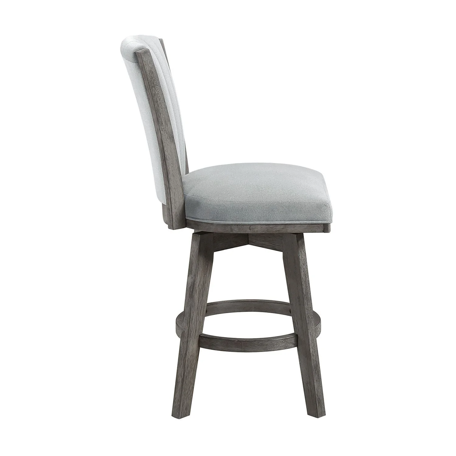 Corvallis Counter Stool - Grey - Set of Two - Image 4