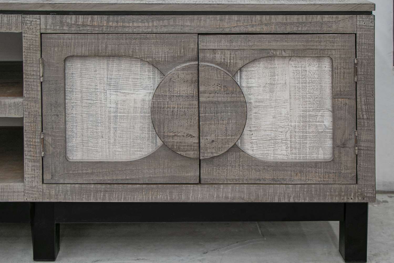Cosala 93" TV Stand - Grey - Image 3