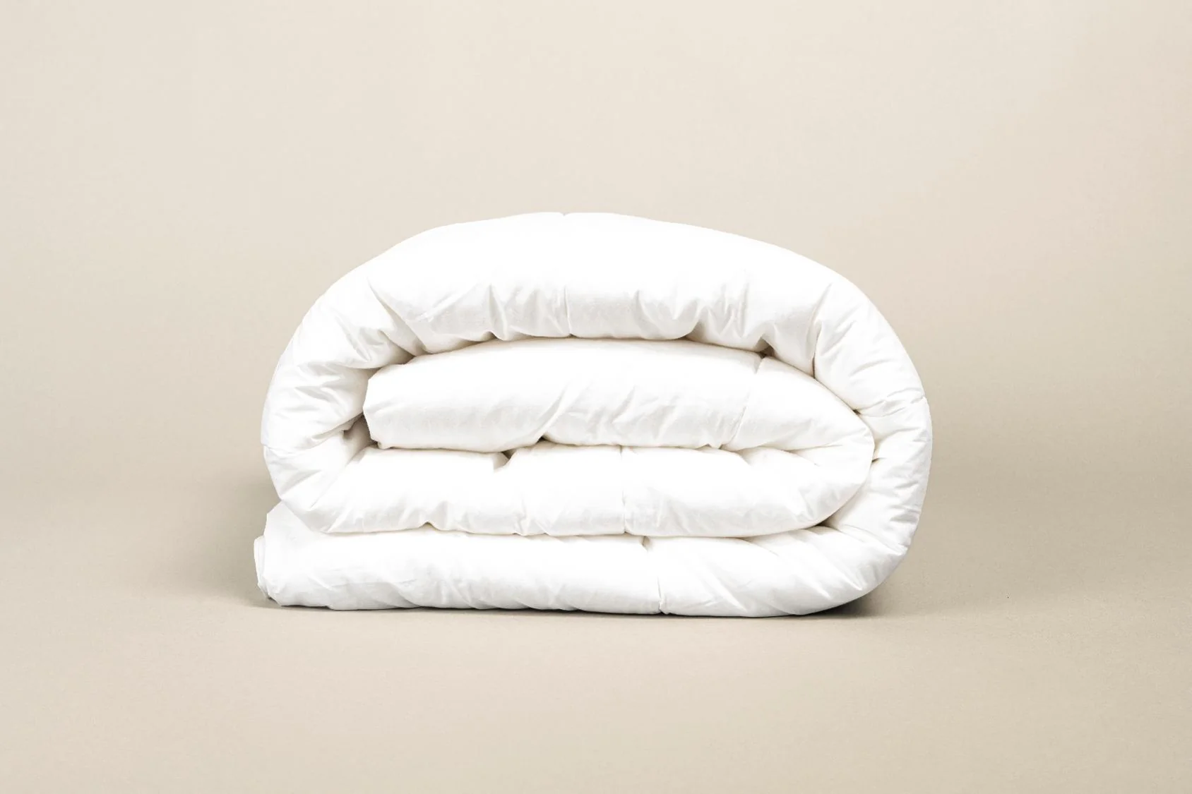 Cotton House 100% Natural Wool Queen Duvet - White - Image 2
