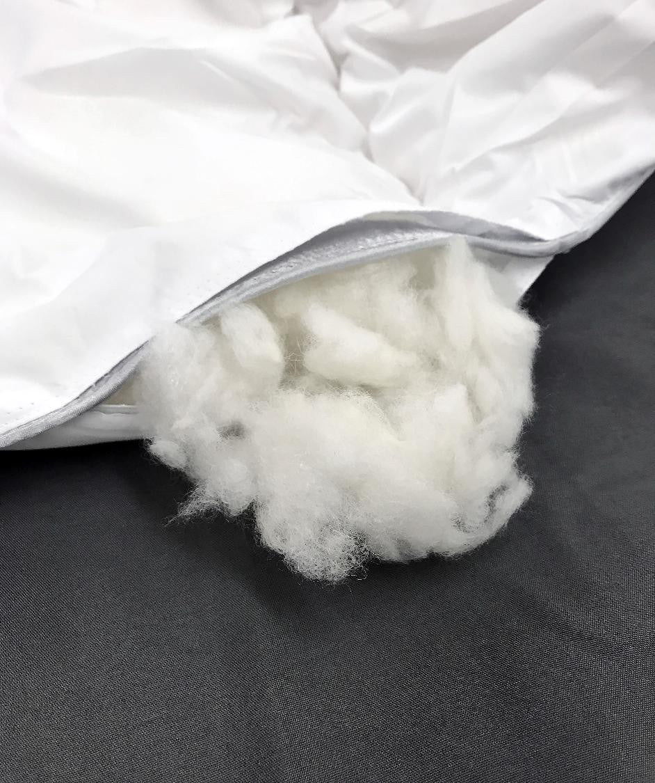 Cotton House 100% Natural Wool Queen Duvet - White - Image 4