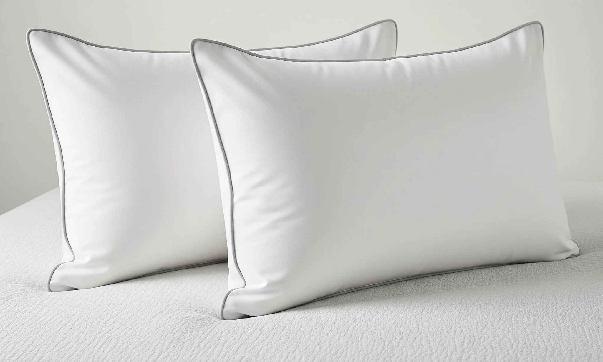 Cotton House 2 Pack 300 Thread Count Cotton Standard Pillow - Image 3