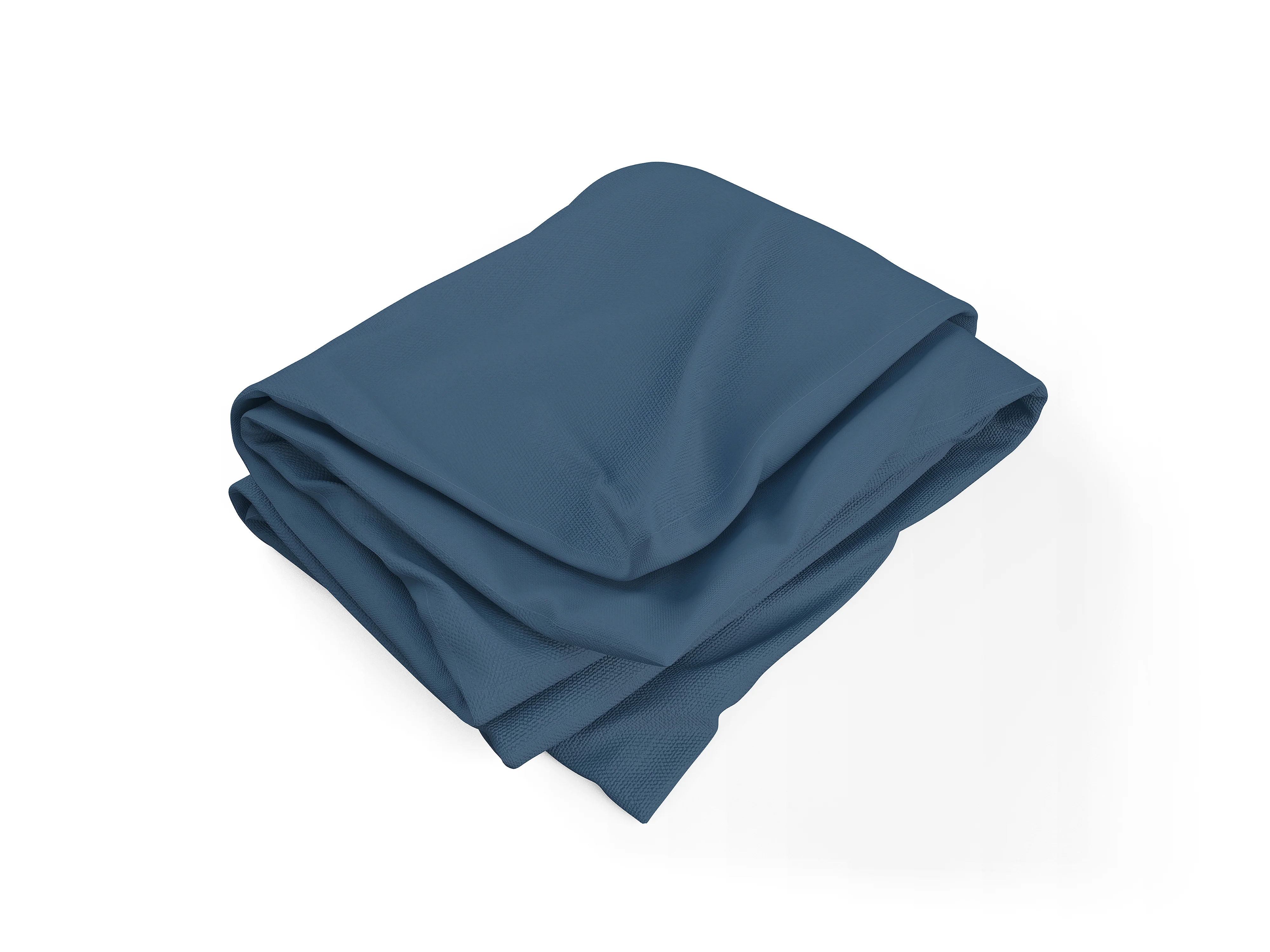 Cotton House 3-Piece Full Duvet Cover Set - Blue - Image 2