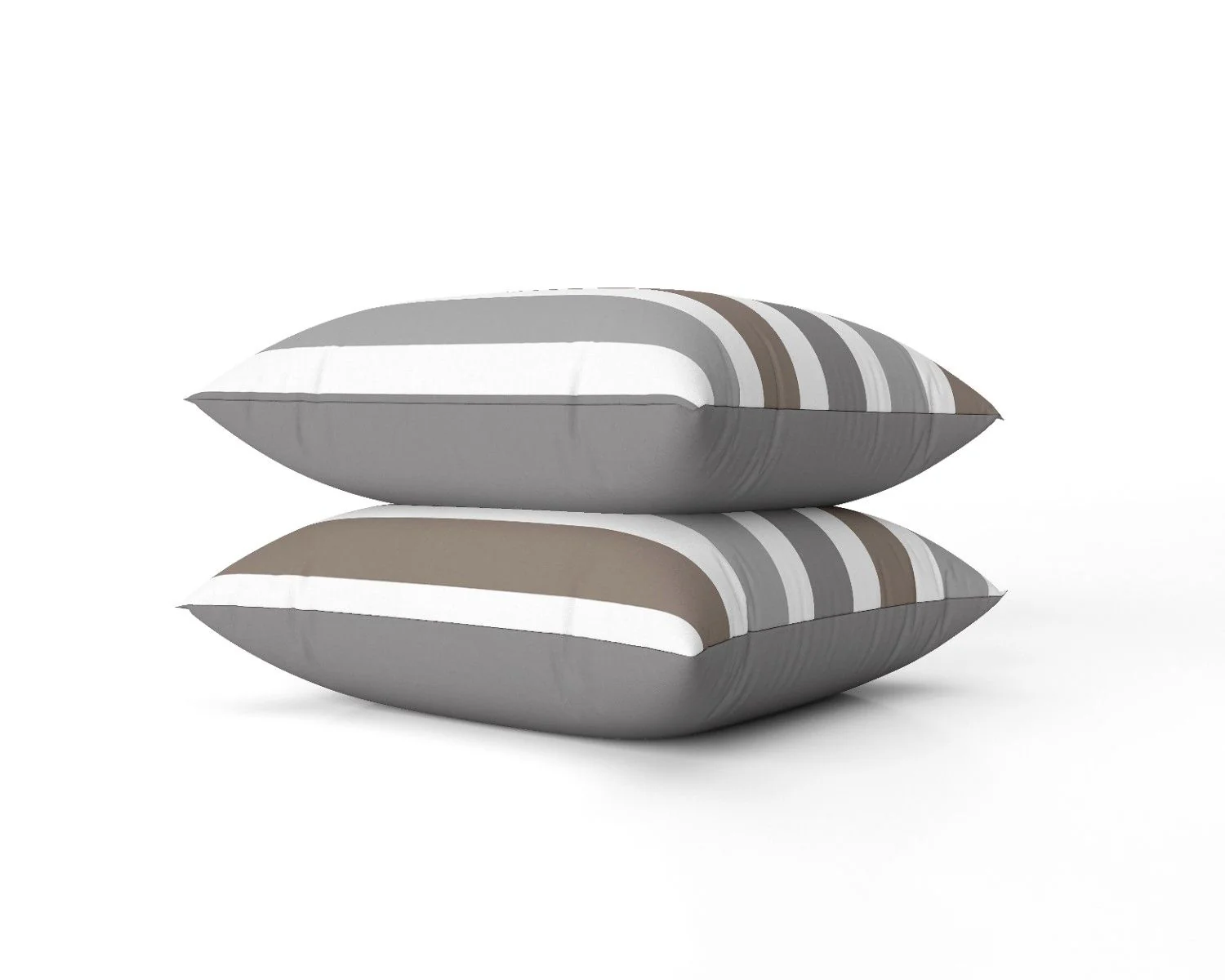 Cotton House 3-Piece King Duvet Cover Set - Bold Stripes - Image 3