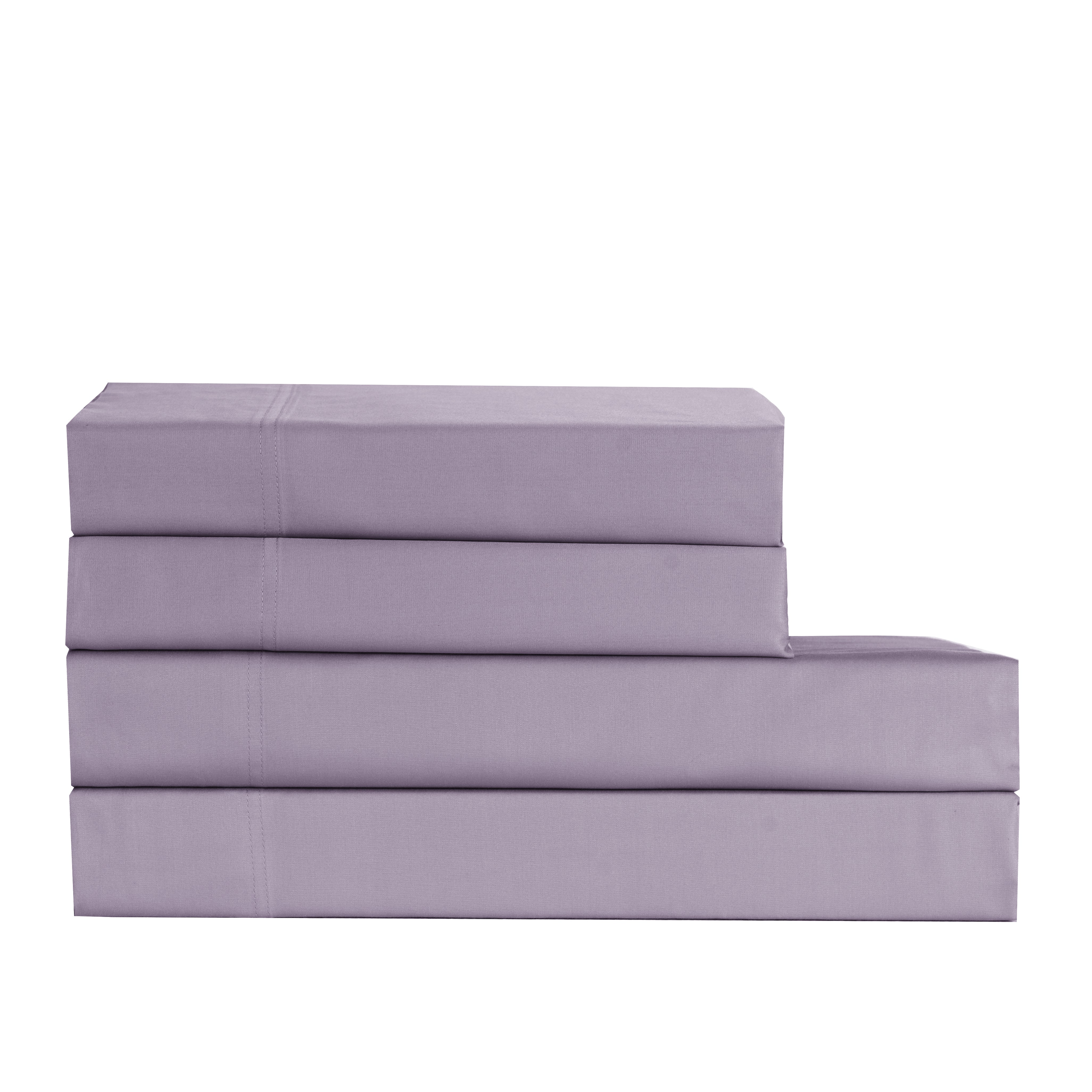 Cotton House King Bamboo Sheet Set - Purple Ash - Image 2