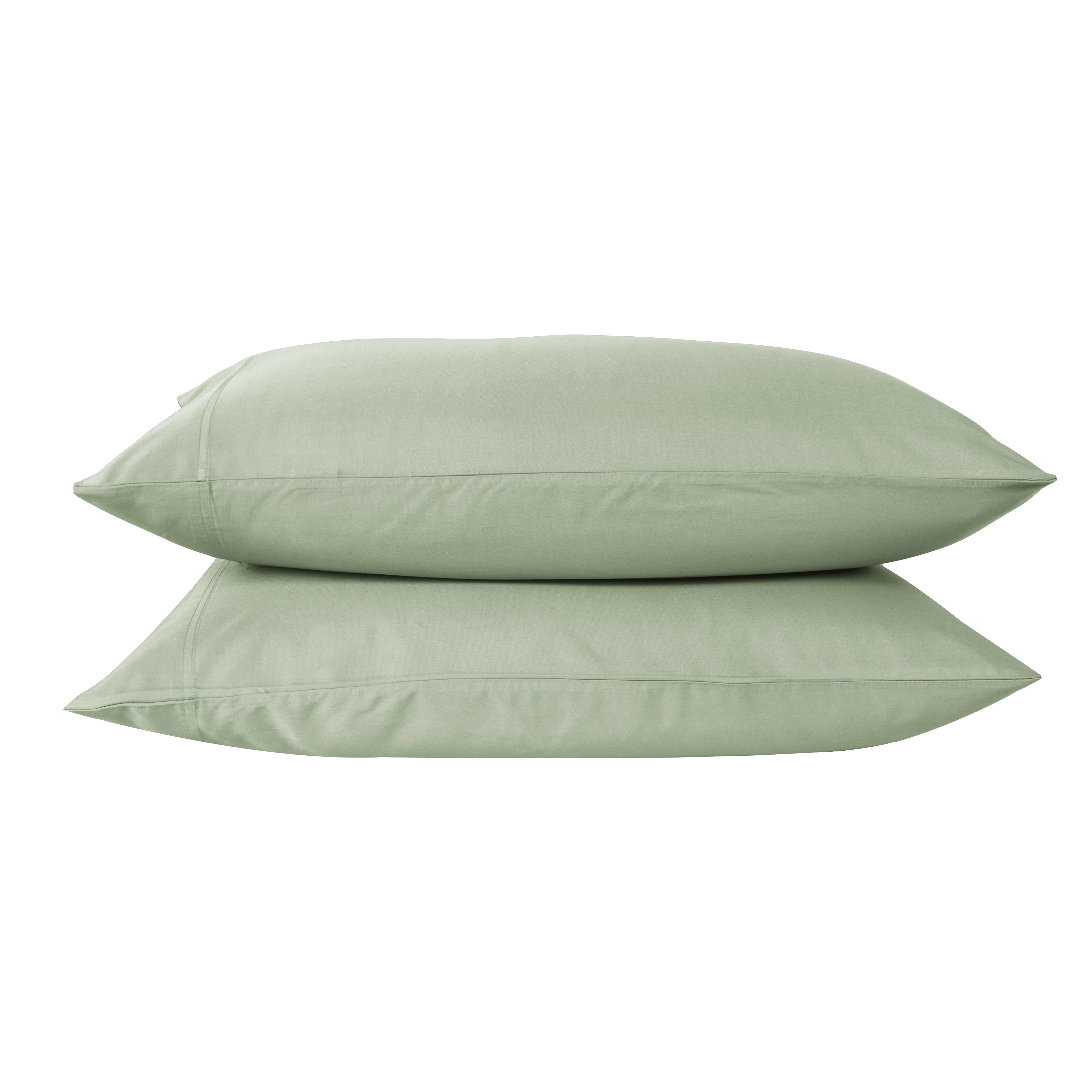 Cotton House King Bamboo Sheet Set - Sage, Green - Image 4