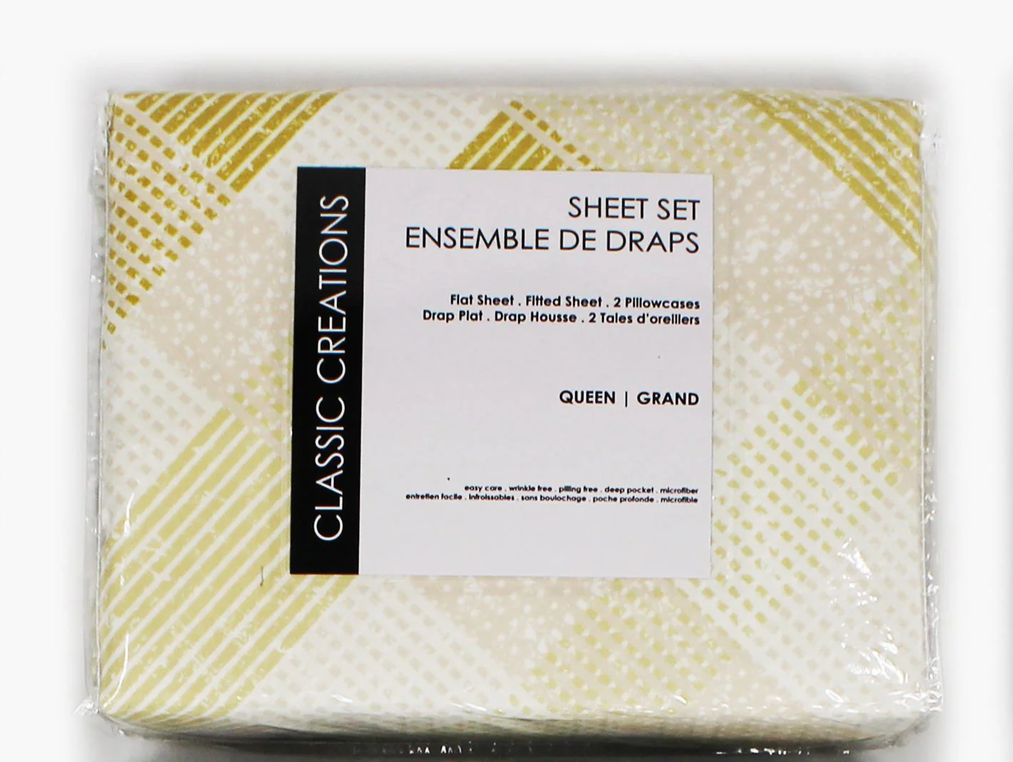 Cotton House Microfibre Full Sheet Set - Assorted Colours - Image 3