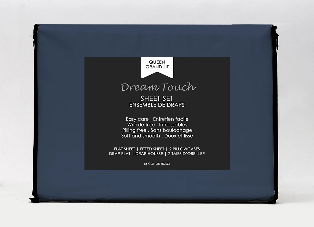 Cotton House Microfibre Full Sheet Set - Assorted Colours - Image 8