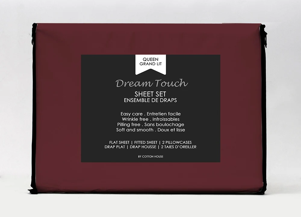 Cotton House Microfibre Twin Sheet Set - Assorted Colours - Image 4