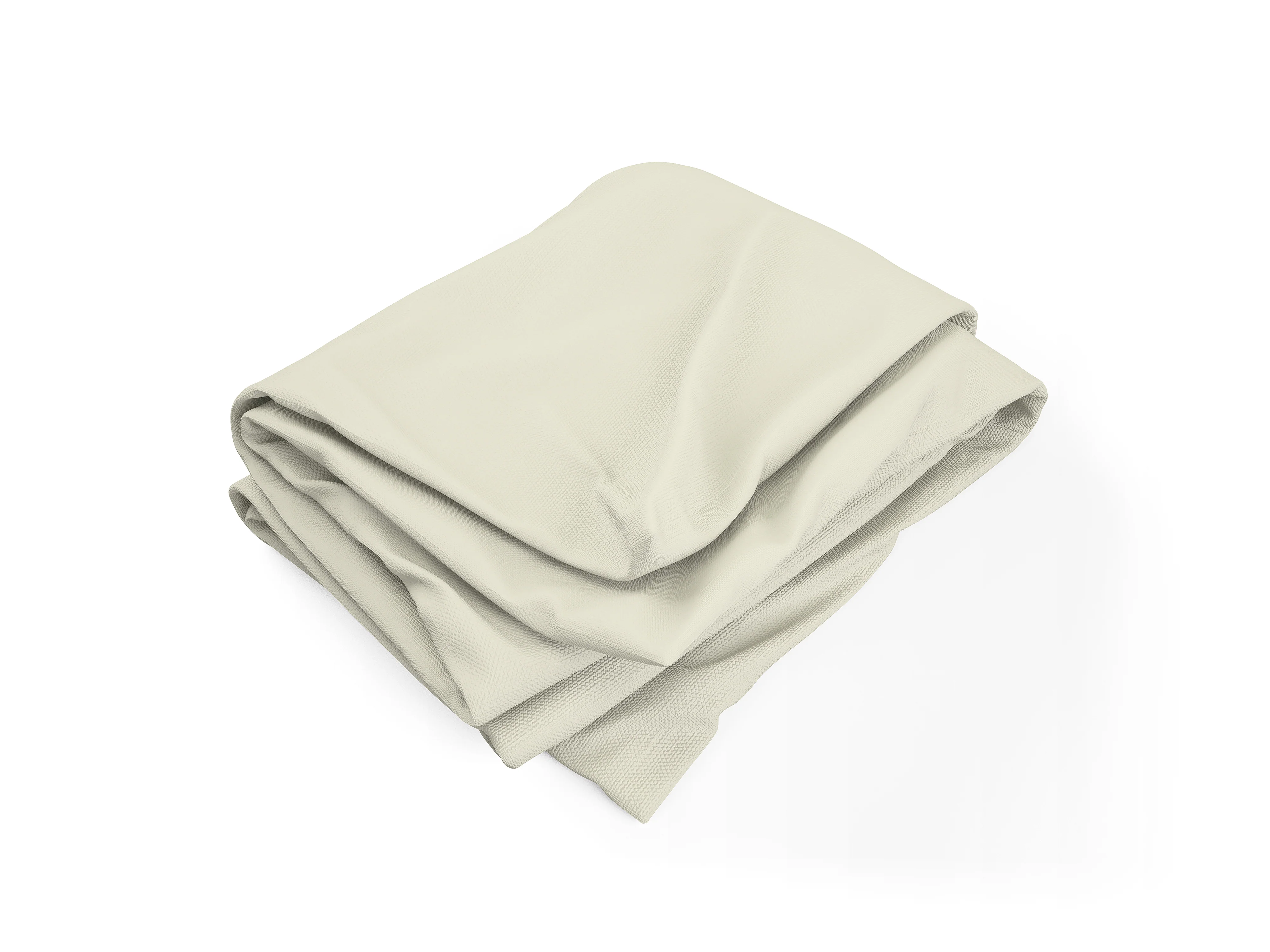 Cotton House Twin Duvet Cover Set - Beige - Image 2