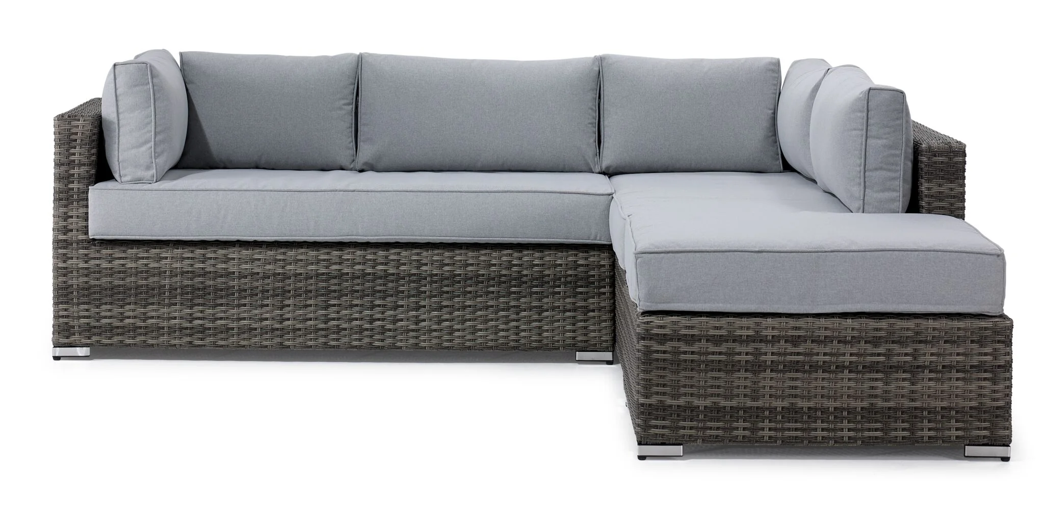 Cove 3 - Piece Outdoor Sectional - Dark Grey - Image 4