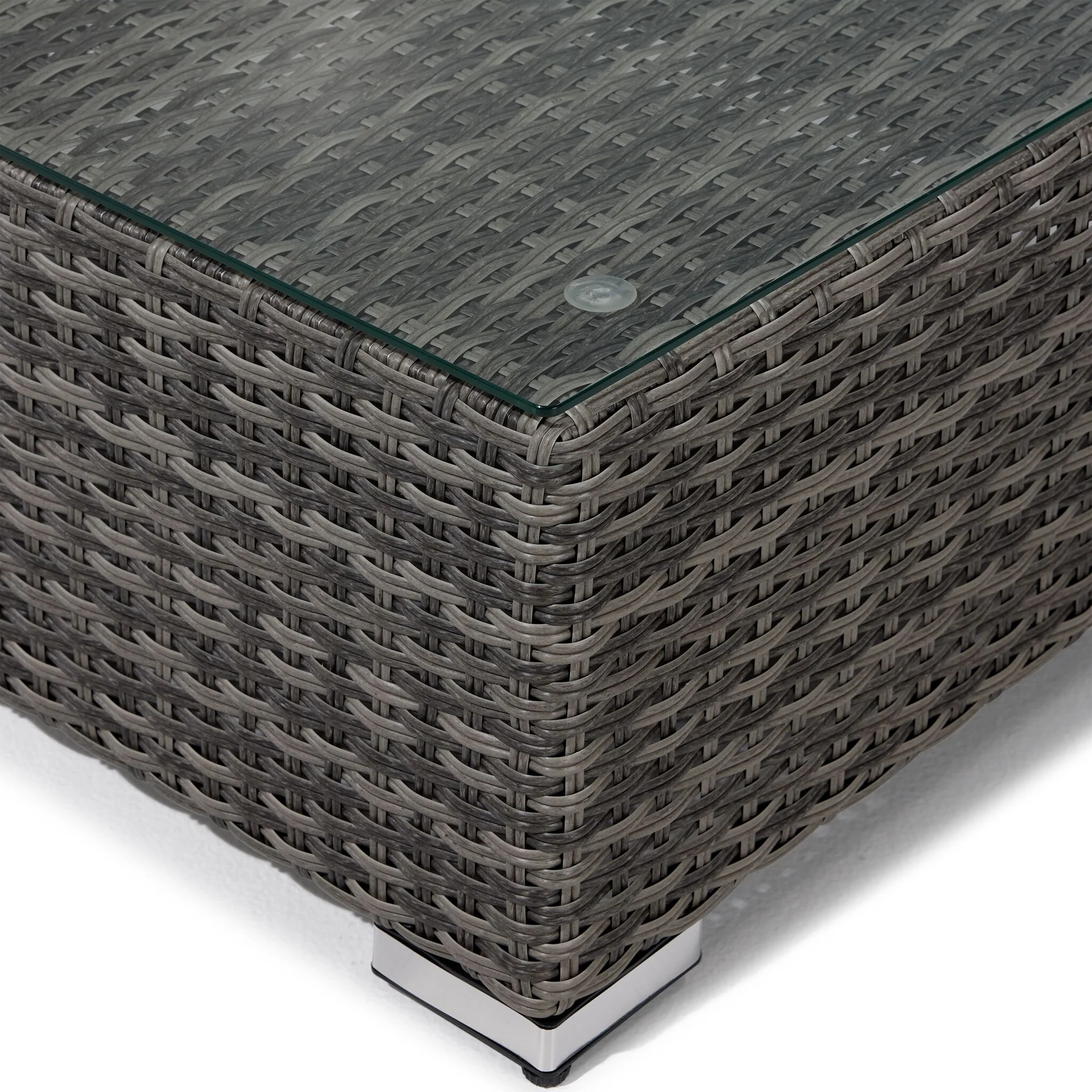 Cove Outdoor Coffee Table - Dark Grey - Image 3