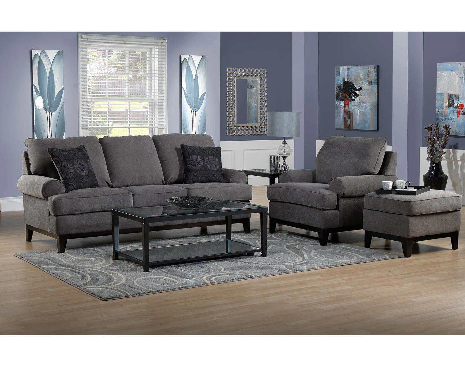 Crizia Full Sofa Bed - Dark Grey - Image 3