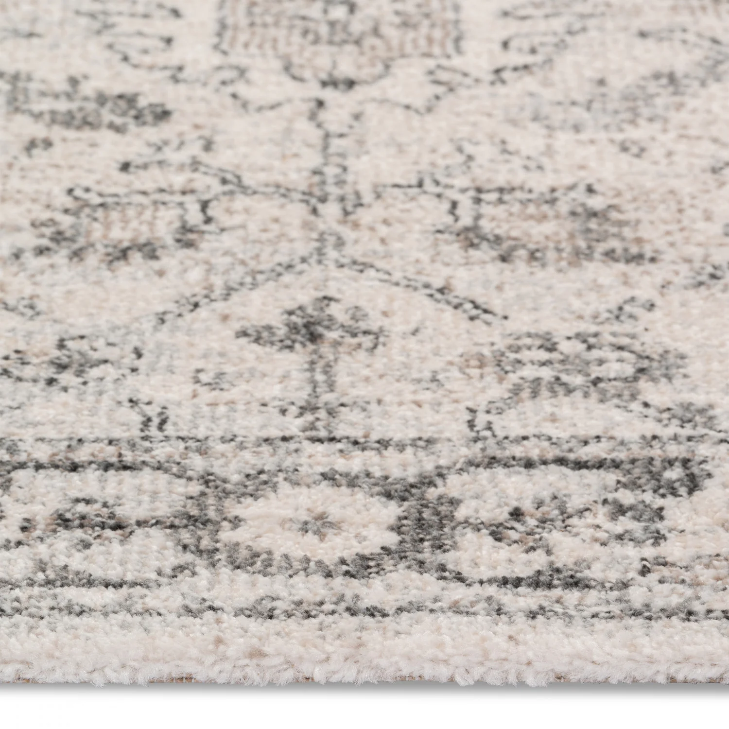 Cubana Traditional Rug - 5' x 8' - Espresso/Grey - Image 4